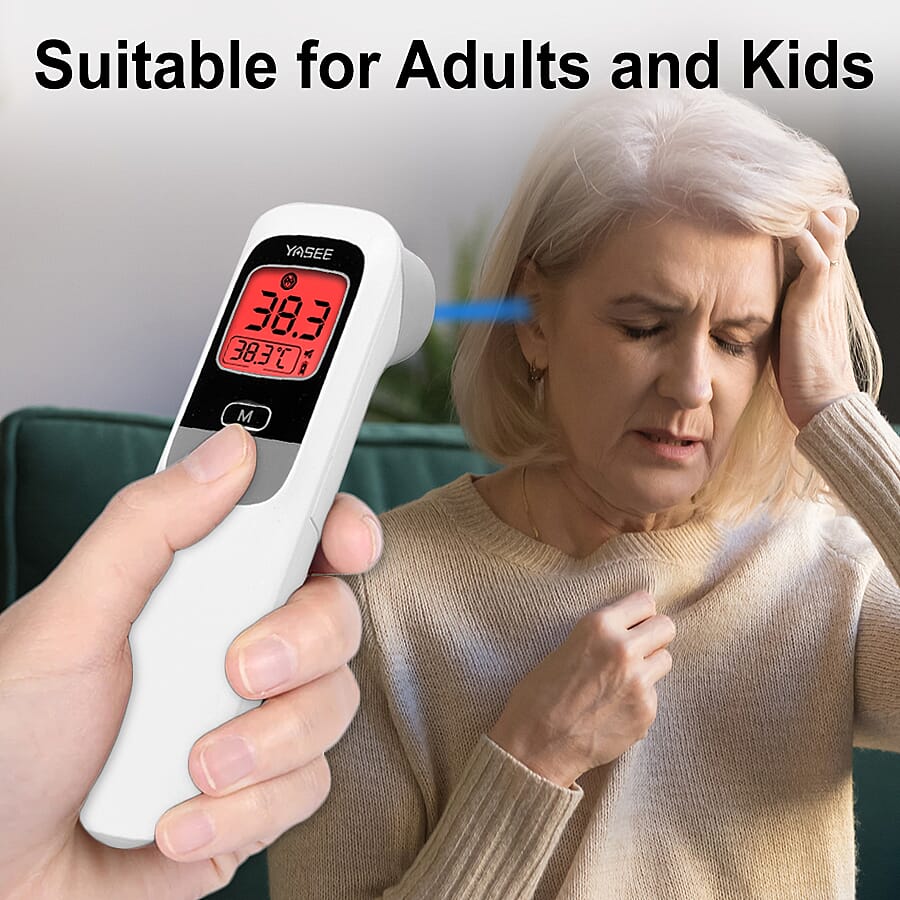 Non Contact Thermometer with LCD Function (Measurement Range- 82.4 - 109.2 Degree Fahrenheit) (2xAAA Battery not Included) 32 Memory