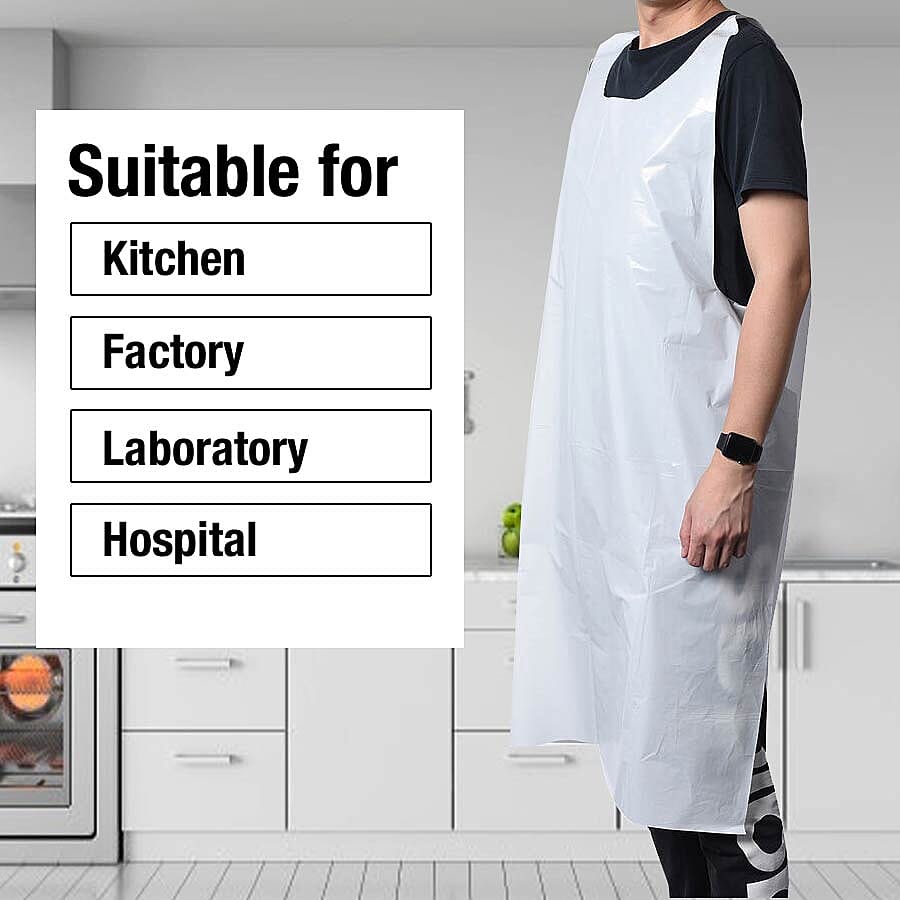 Pack of 20 Disposable Apron (Size 85 x 132 cm)