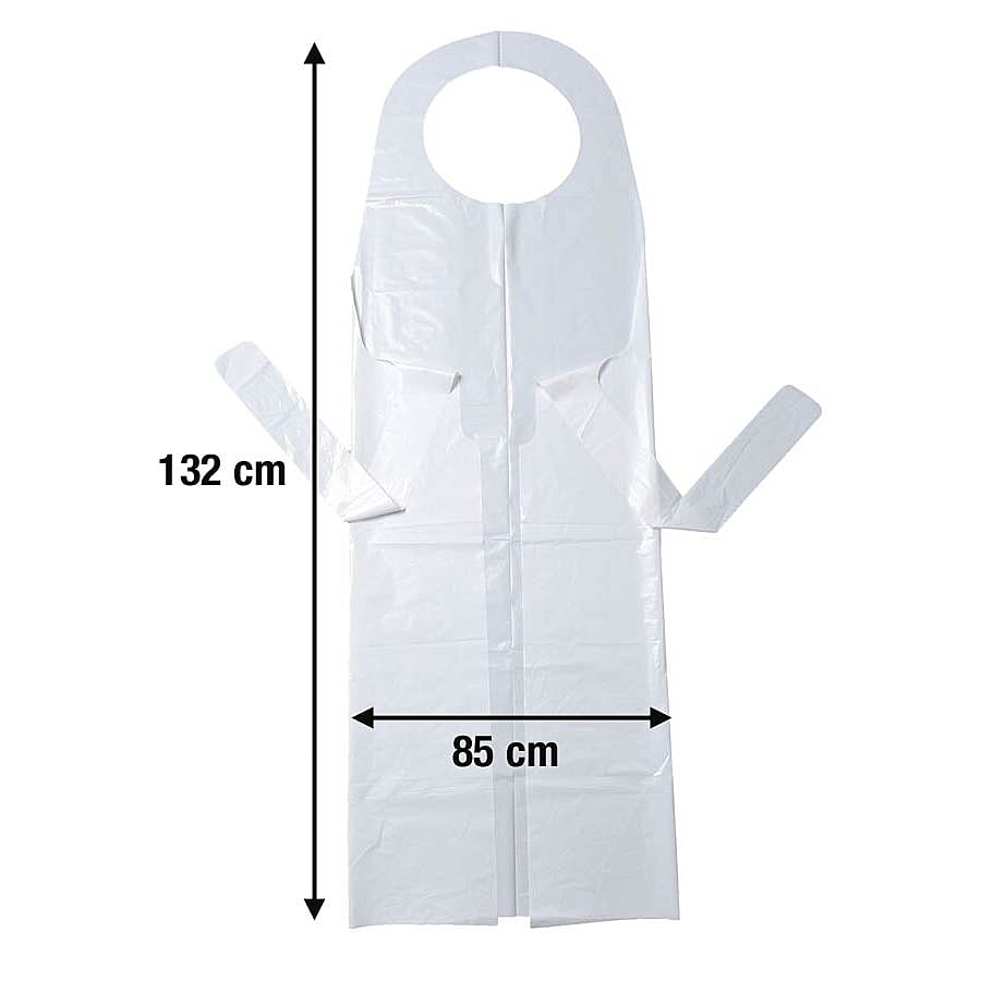 Pack of 20 Disposable Apron (Size 85 x 132 cm)