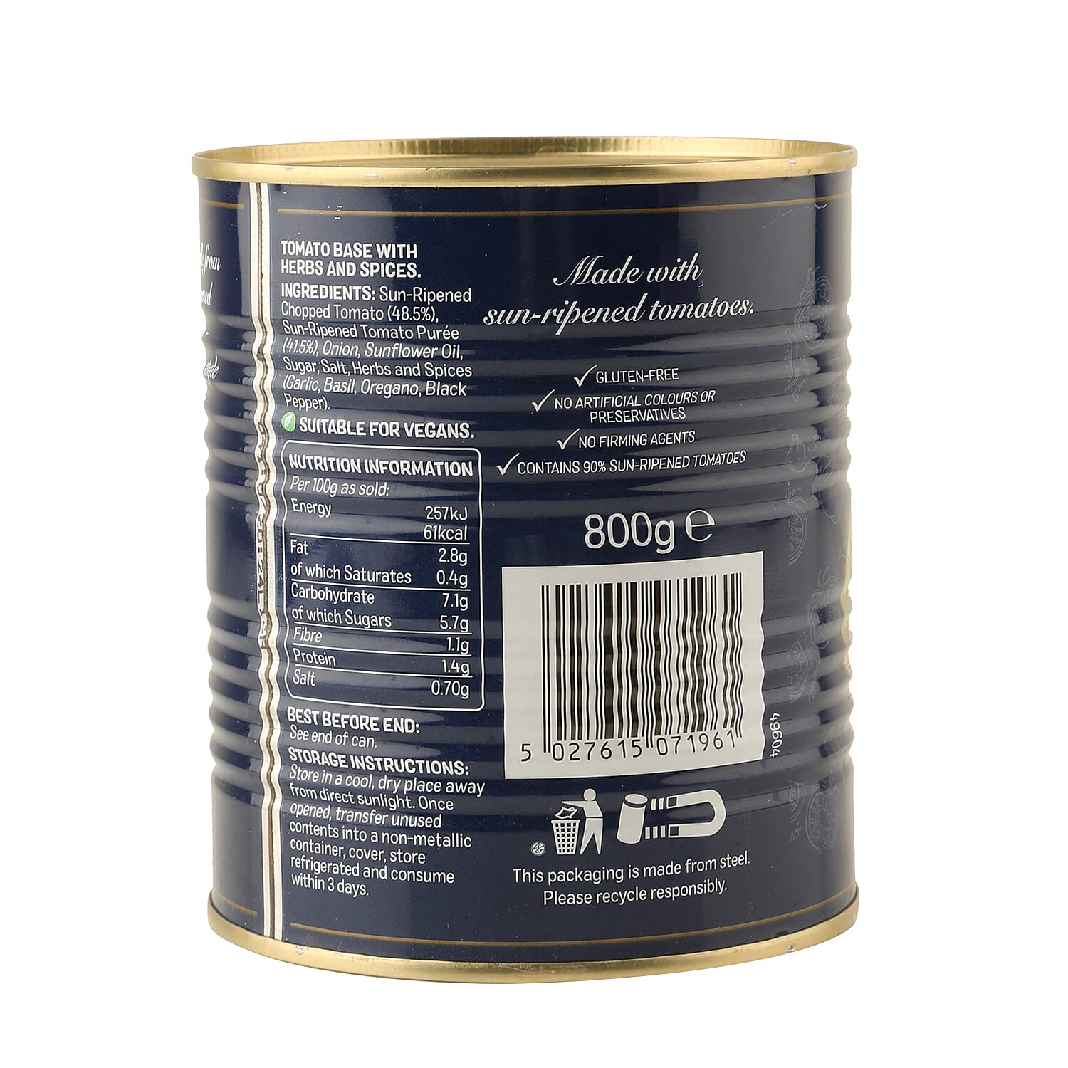 Gustoso Multi Use Tomato Base 800g