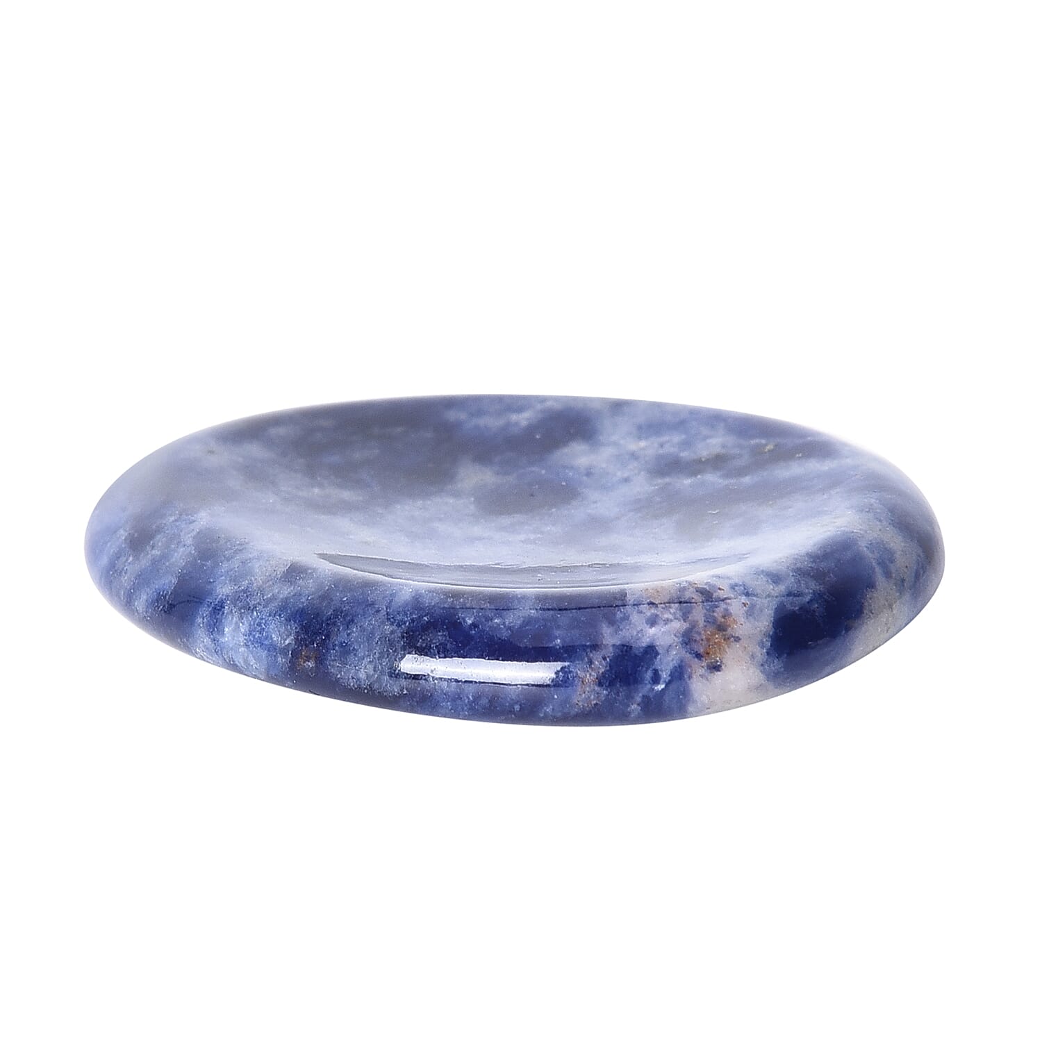 Worry Stone - Sodalite (20g) (Size 4.5x3.5 Cm) - 45 Ct.