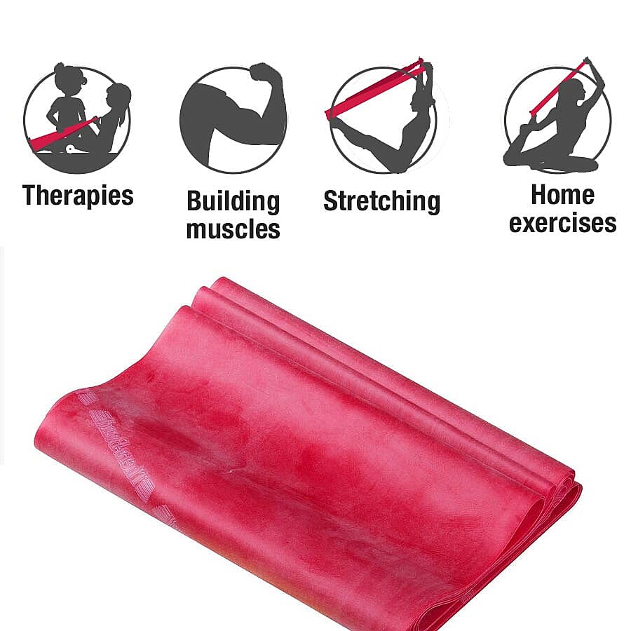 Thera-band Exercise Band in zipper Bag (2.5m) - Red
