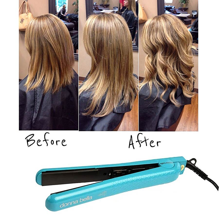 Donna Bella: Flat Iron Styler - Knight Blue