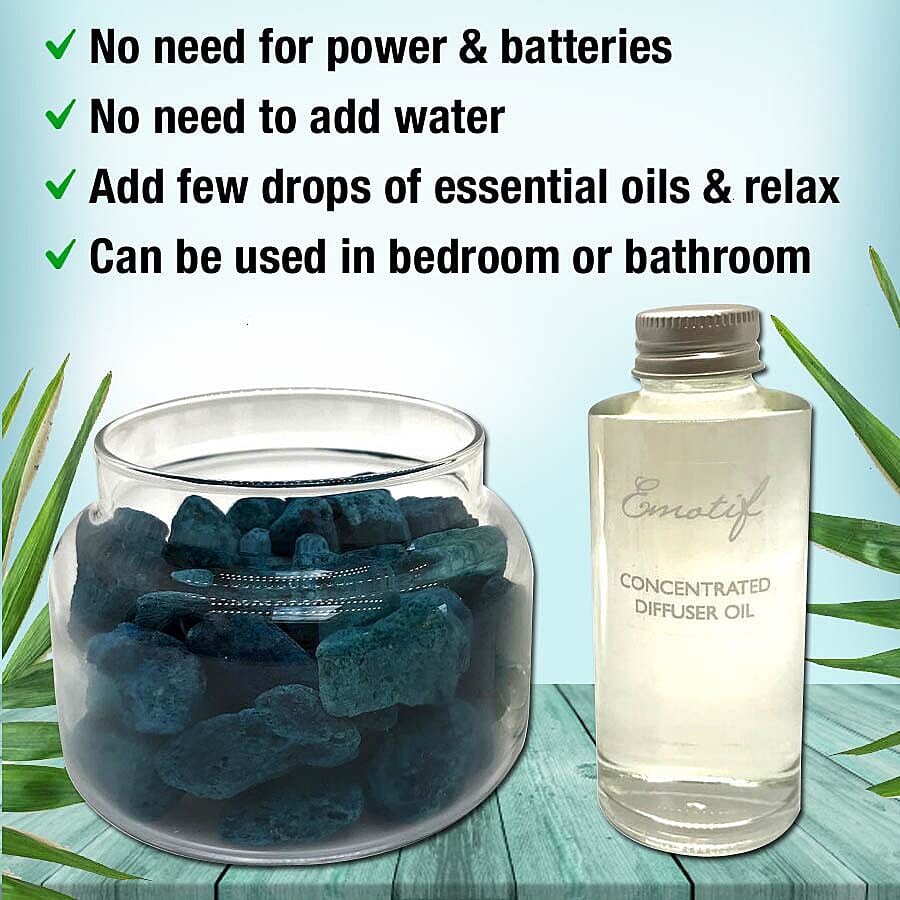 Spa Stones (With Uplifting Organic Essential Oils)