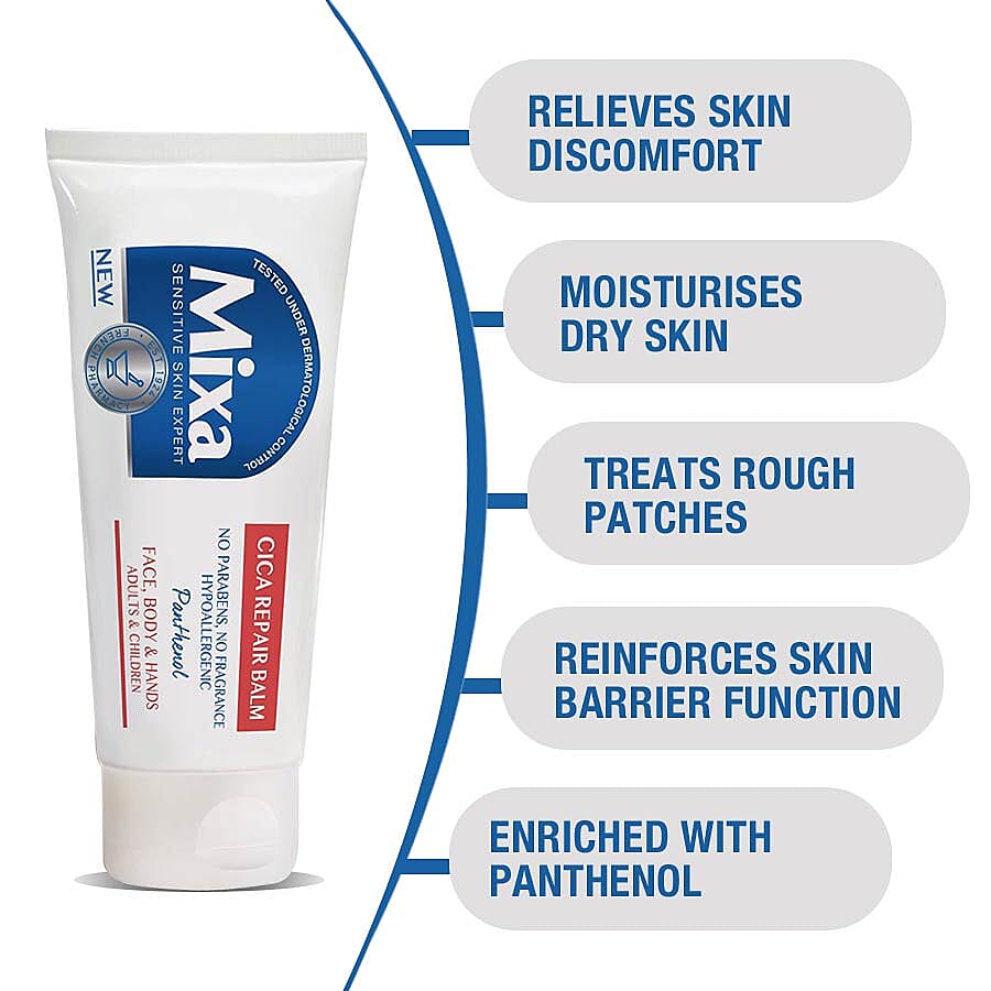 Mixa: Cica Repair Balm - Face, Body & Hands (Pack of 2)