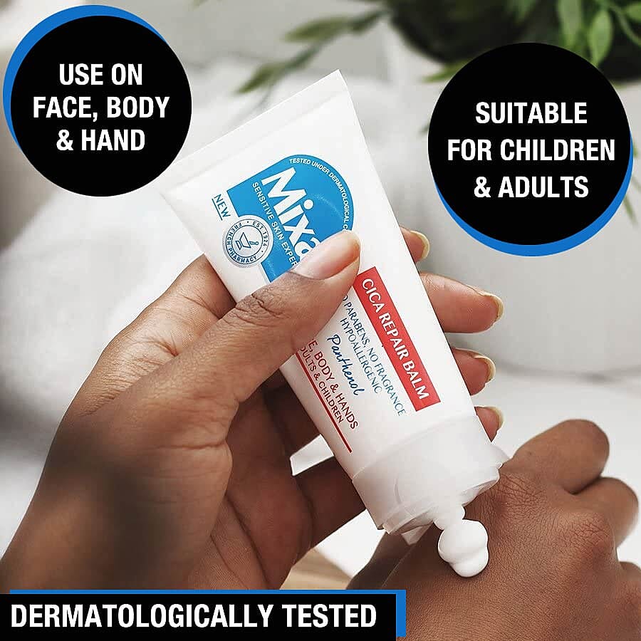 Mixa: Cica Repair Balm - Face, Body & Hands (Pack of 2)