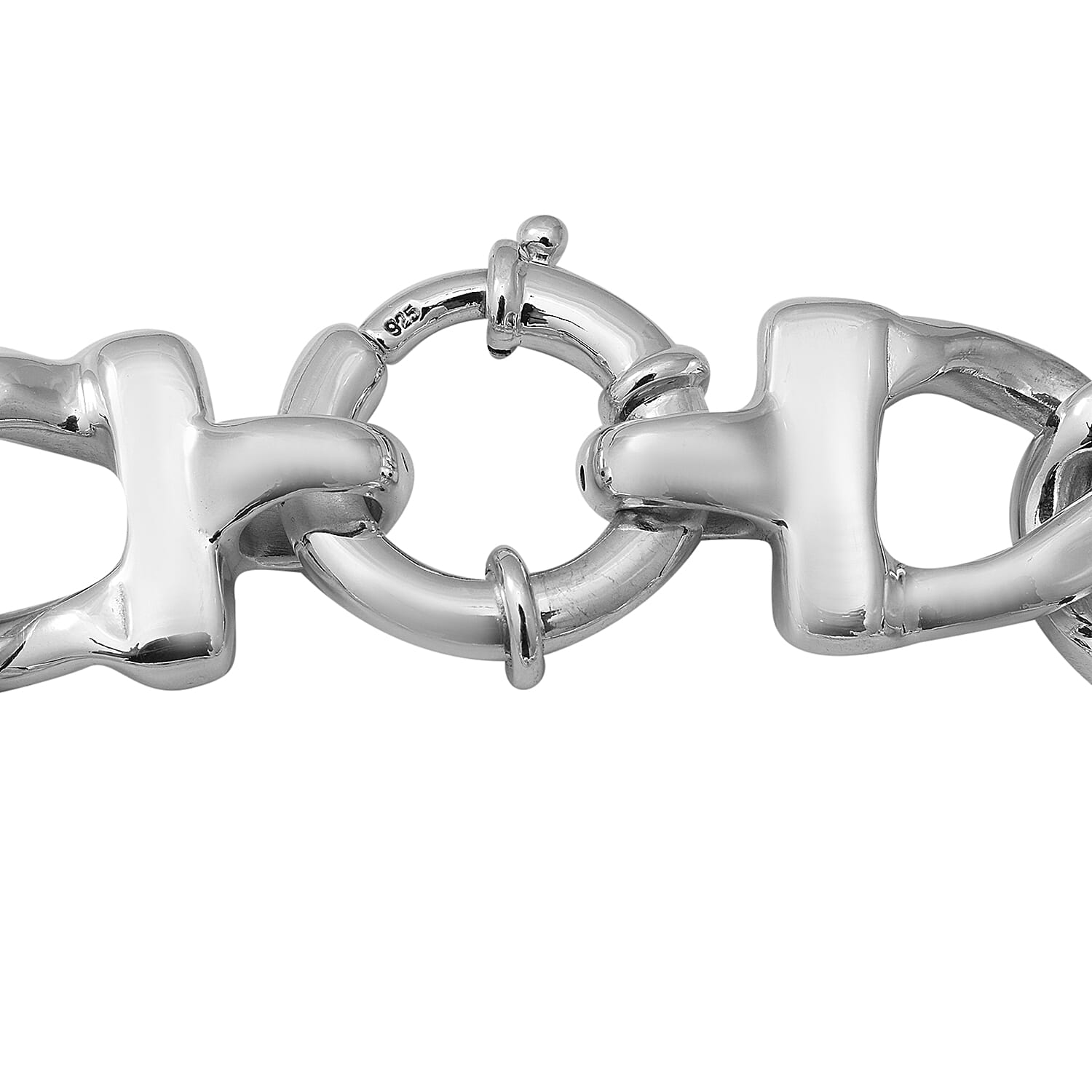 Thai Sterling Silver Bracelet (Size 8) with Senorita Clasp