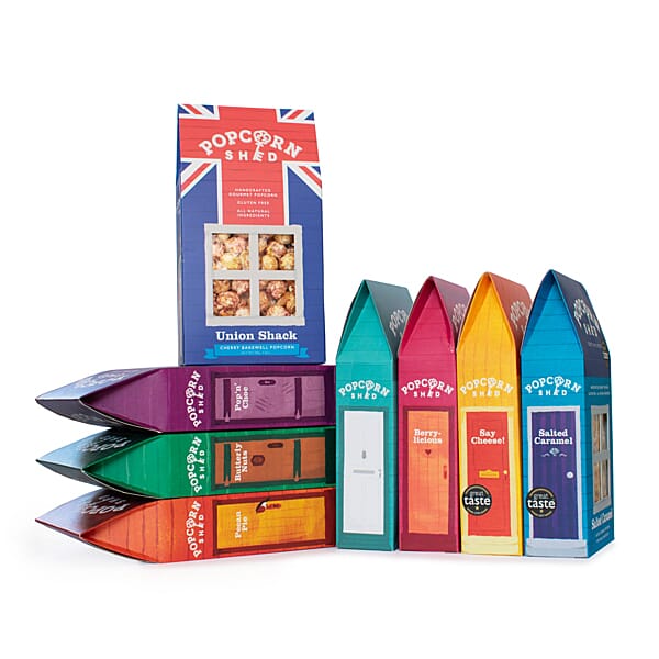 POPCORN SHED: 8-shed Gourmet Popcorn Selection Pack