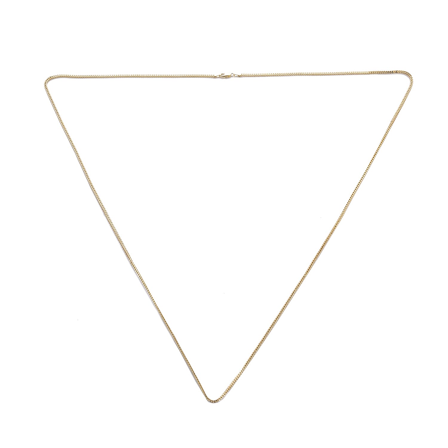 9K Yellow Gold Franco Chain(Size 18), Gold wt 6.10 Gms