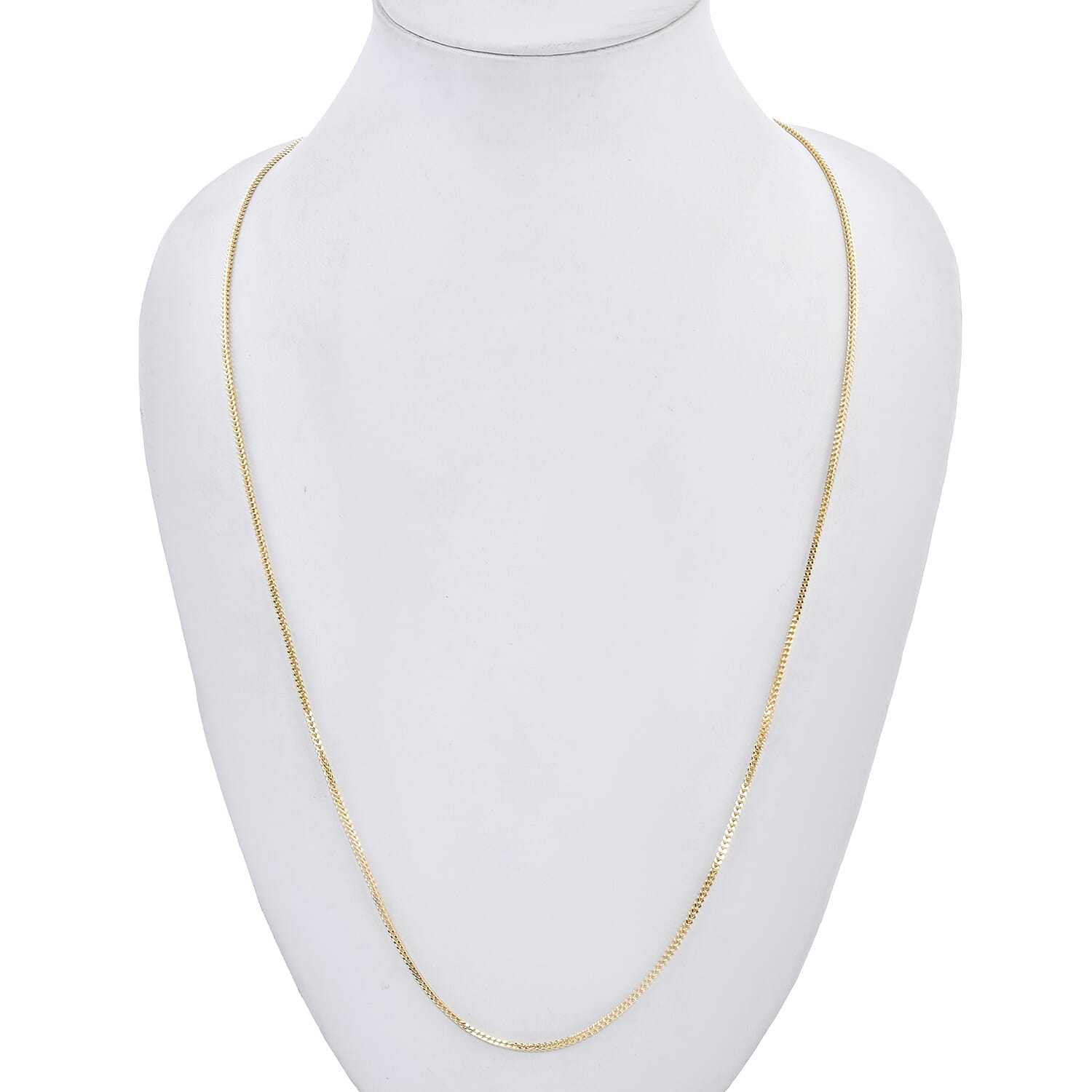 9K Yellow Gold Franco Chain(Size 18), Gold wt 6.10 Gms