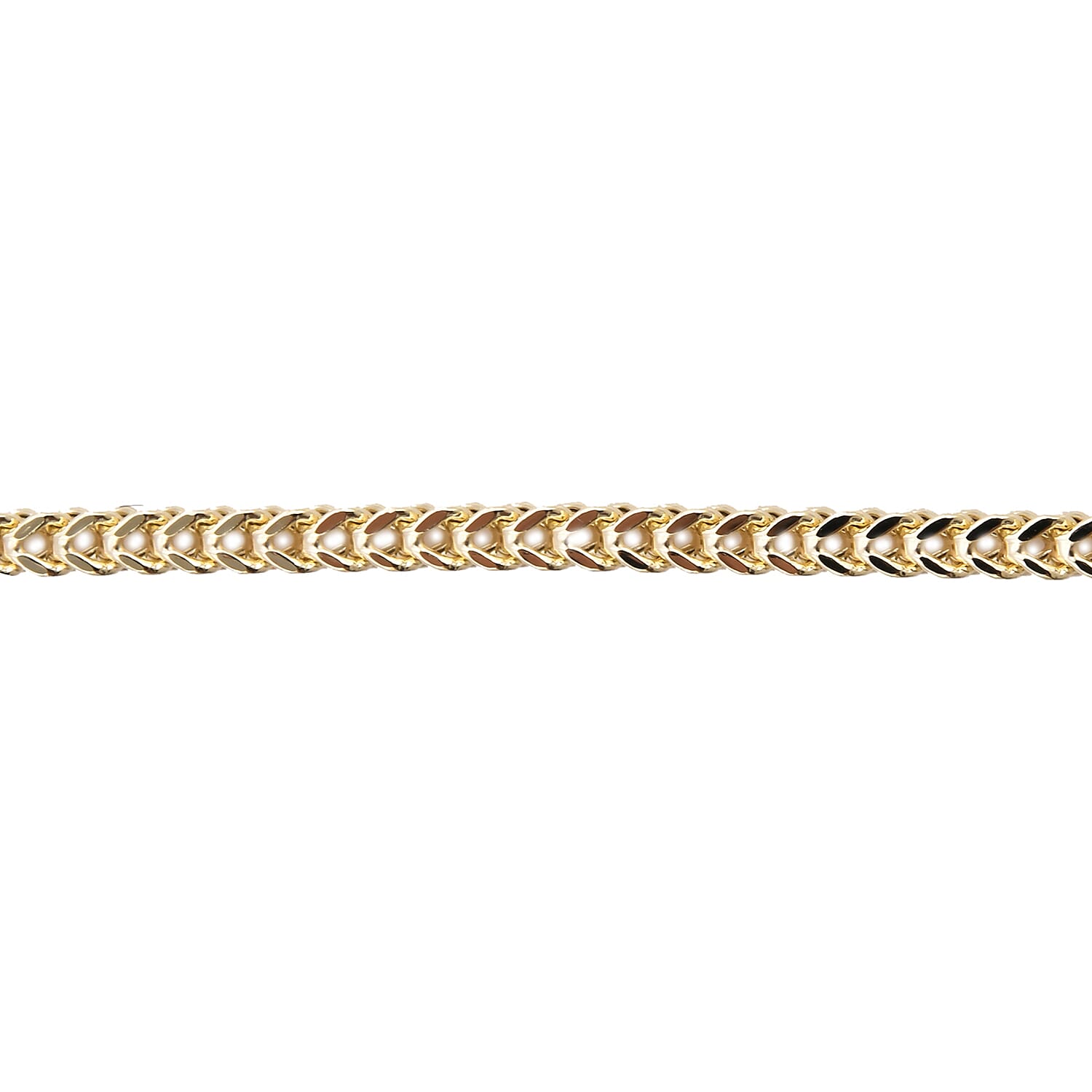 9K Yellow Gold Franco Chain(Size 18), Gold wt 6.10 Gms