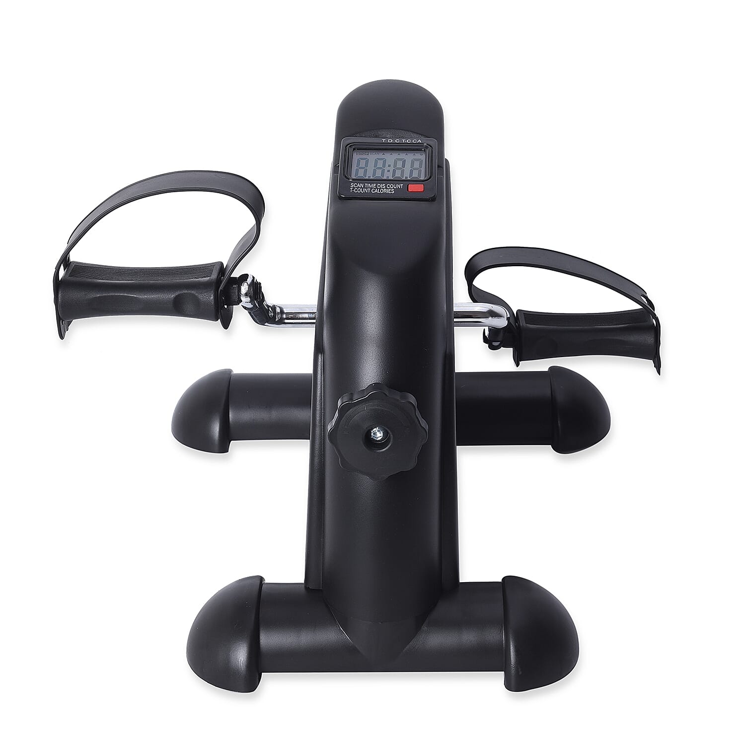 Mini Pedal Exercise Bike (Size 40x34x31 Cm) (1xAAA Battery not Included) - Black