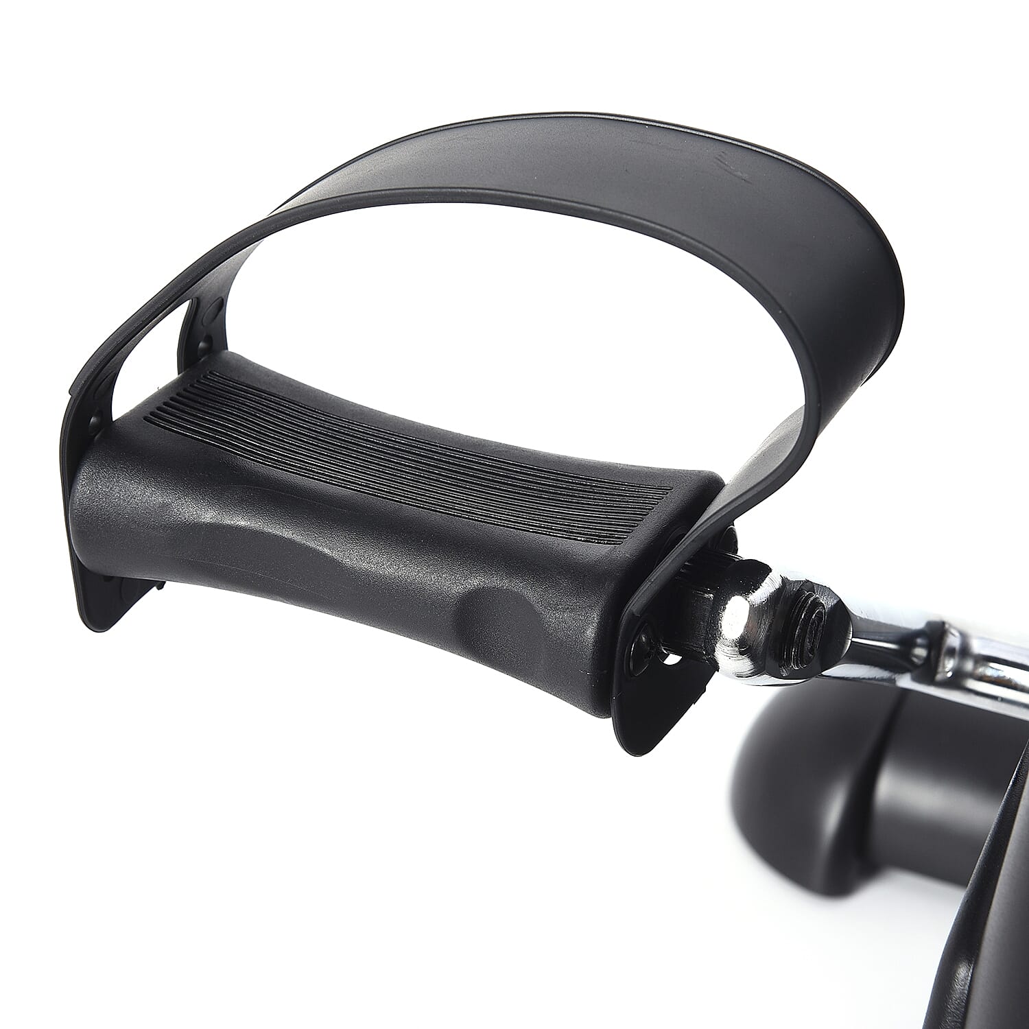 Mini Pedal Exercise Bike (Size 40x34x31 Cm) (1xAAA Battery not Included) - Black