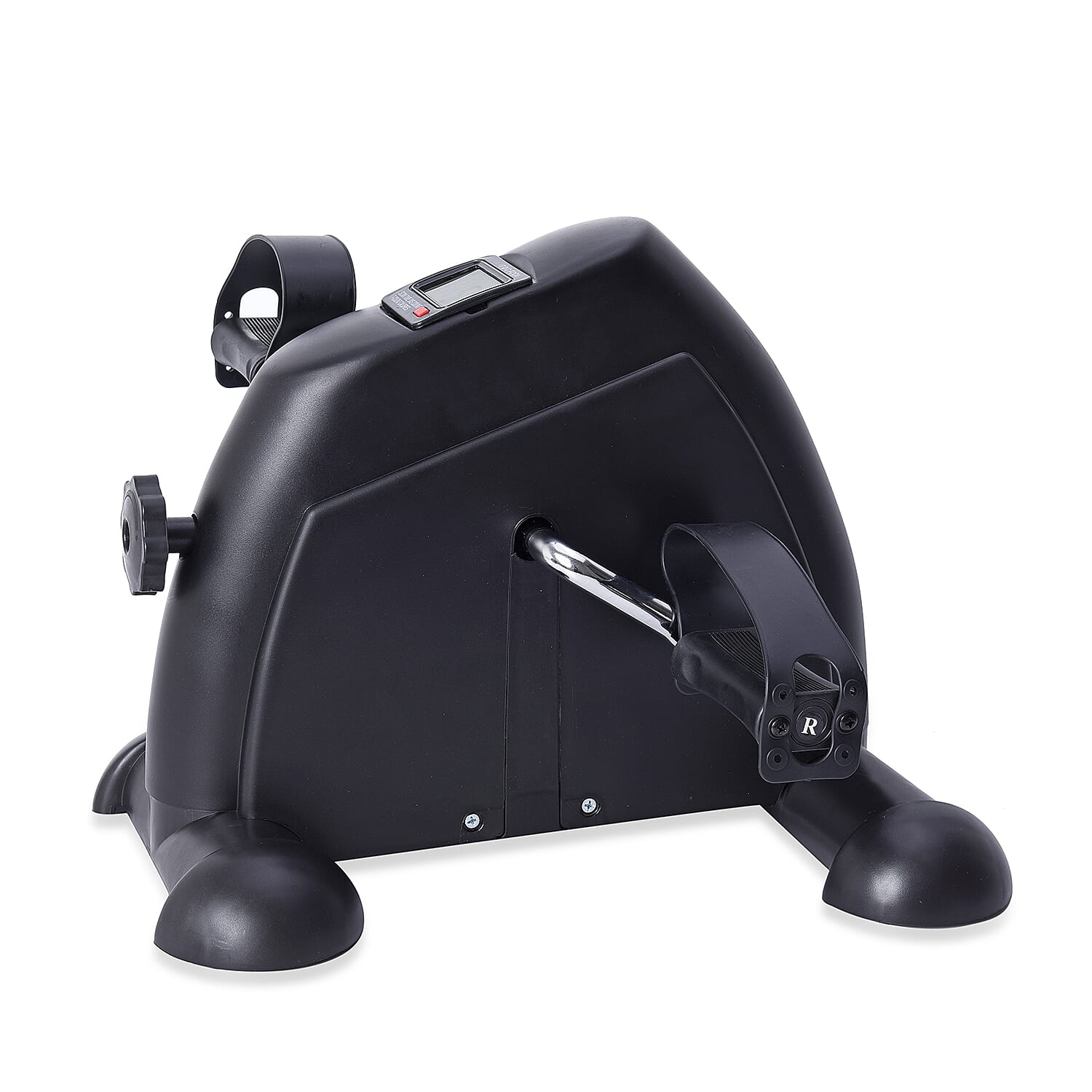 Mini Pedal Exercise Bike (Size 40x34x31 Cm) (1xAAA Battery not Included) - Black