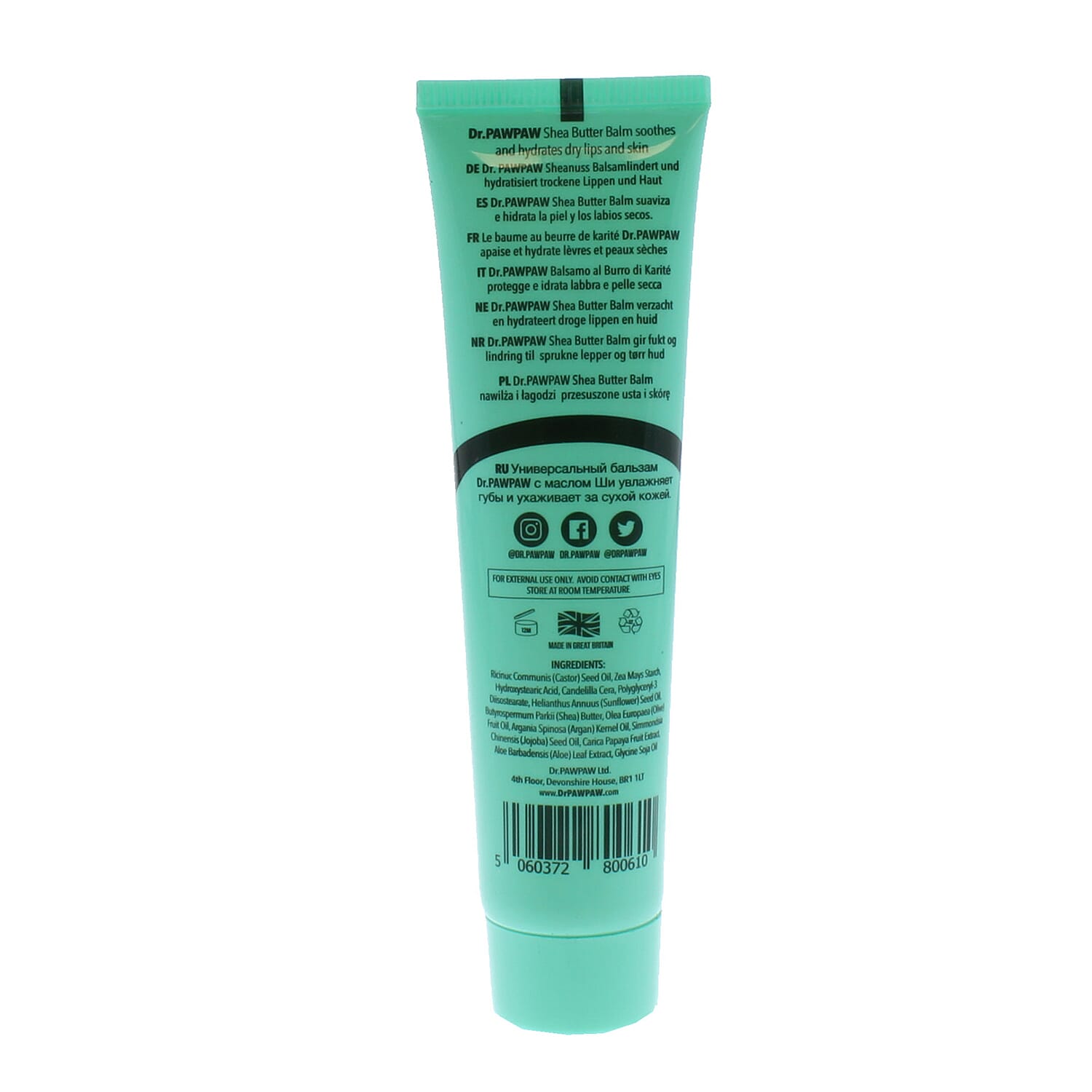 DR. PAW PAW: Lip Balm Shea Butter - 25ml