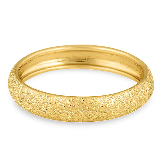 Vicenza Collection Stackable Band Ring in 9K Gold
