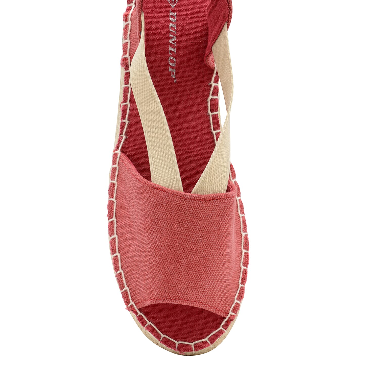 Dunlop Minna Espadrille Sandals (Size 3) - Red