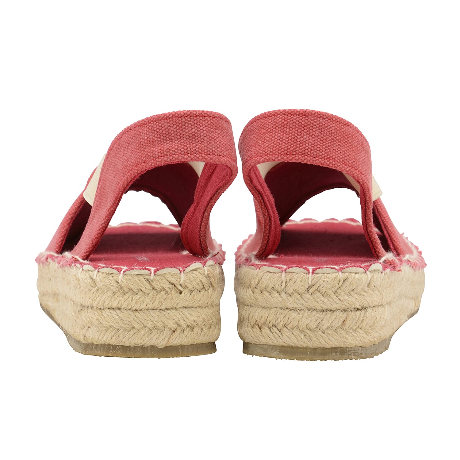 Dunlop Minna Espadrille Sandals (Size 3) - Red