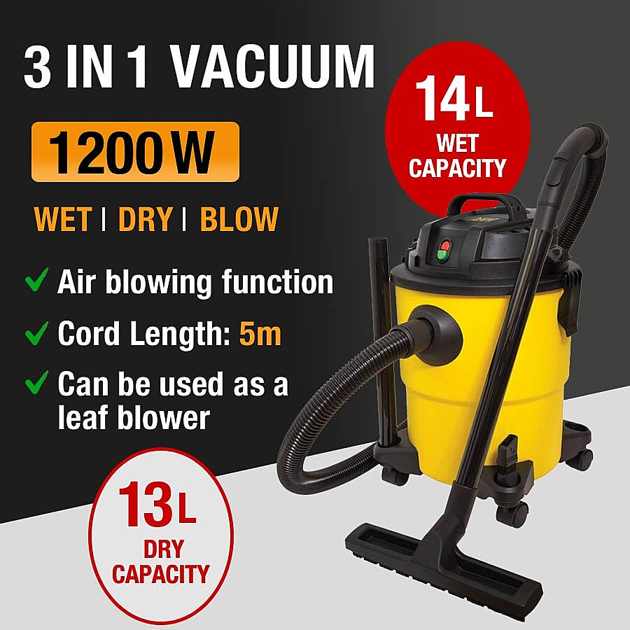 3 in 1 Wet & Dry Vacuum Cleaner