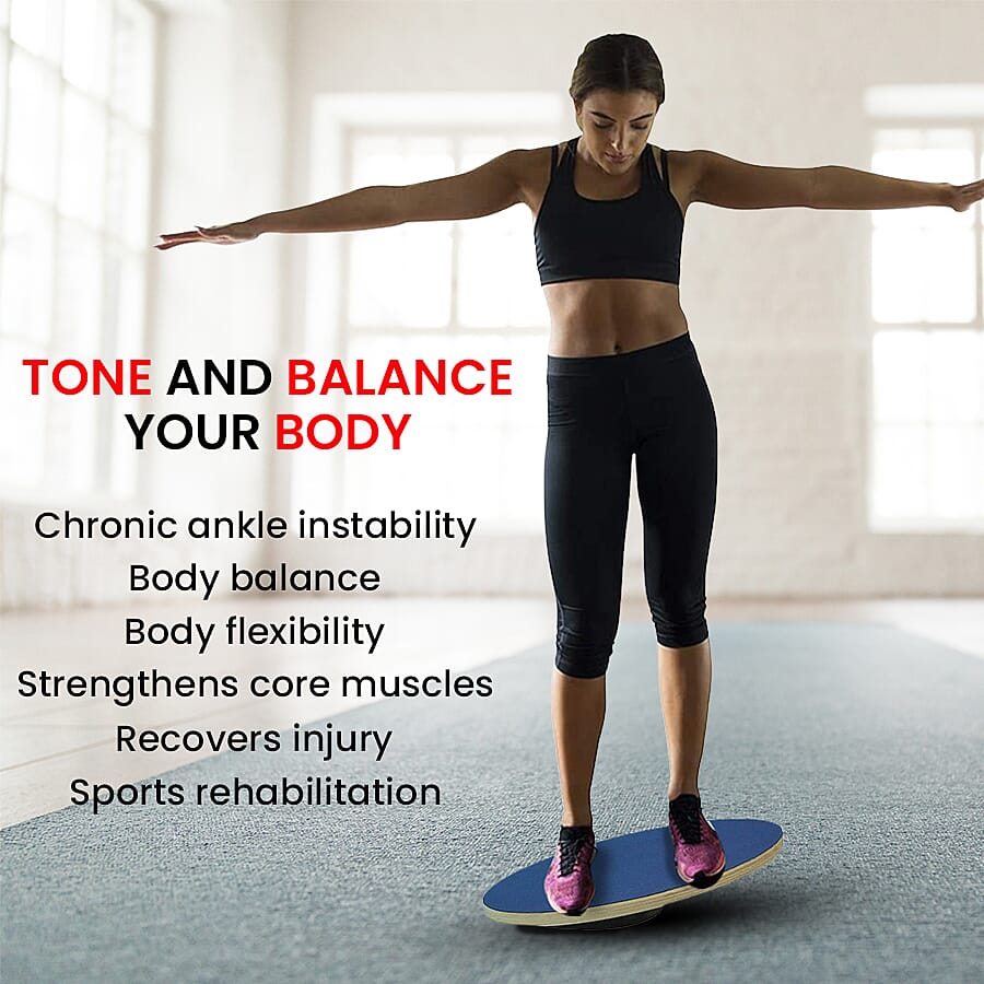 Wooden Non Skidding Wobble Board