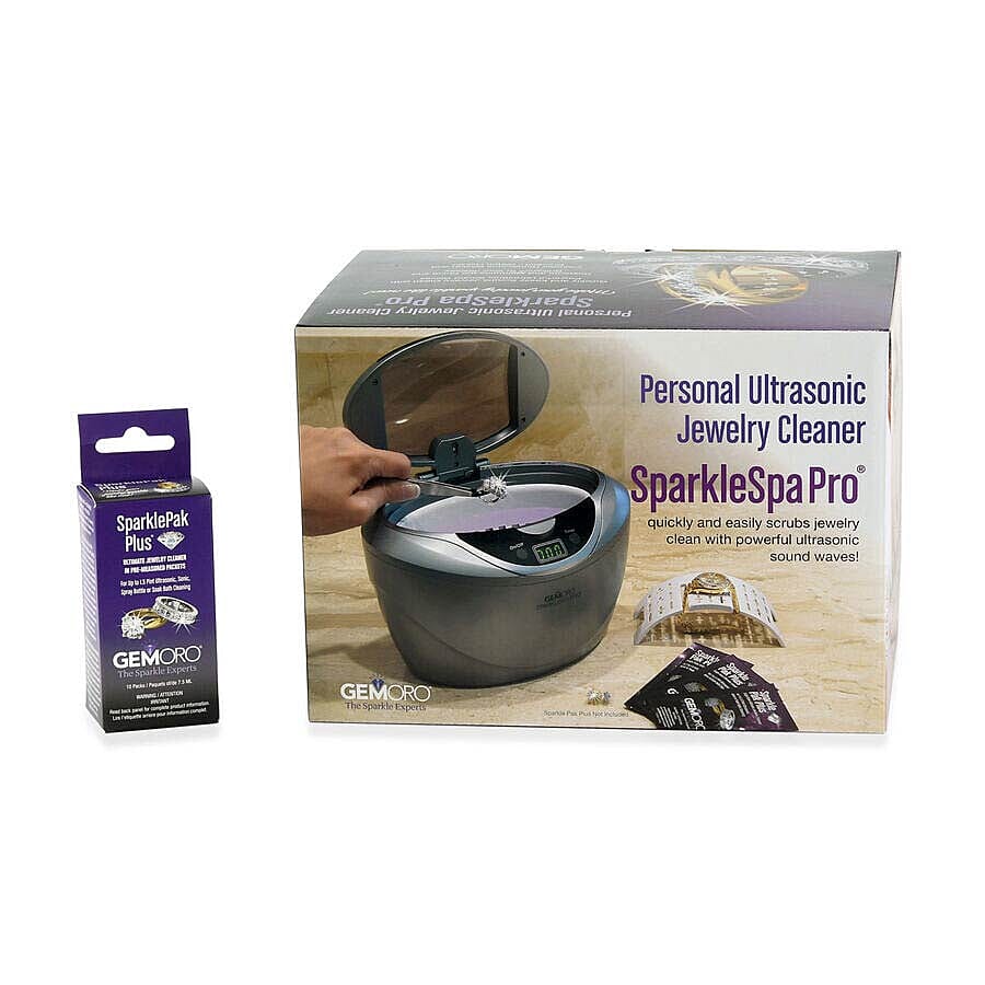 GemOro Sparkle Spa Pro (Slate Grey) with GemOro Sparkle Pak Plus (Box of 10)