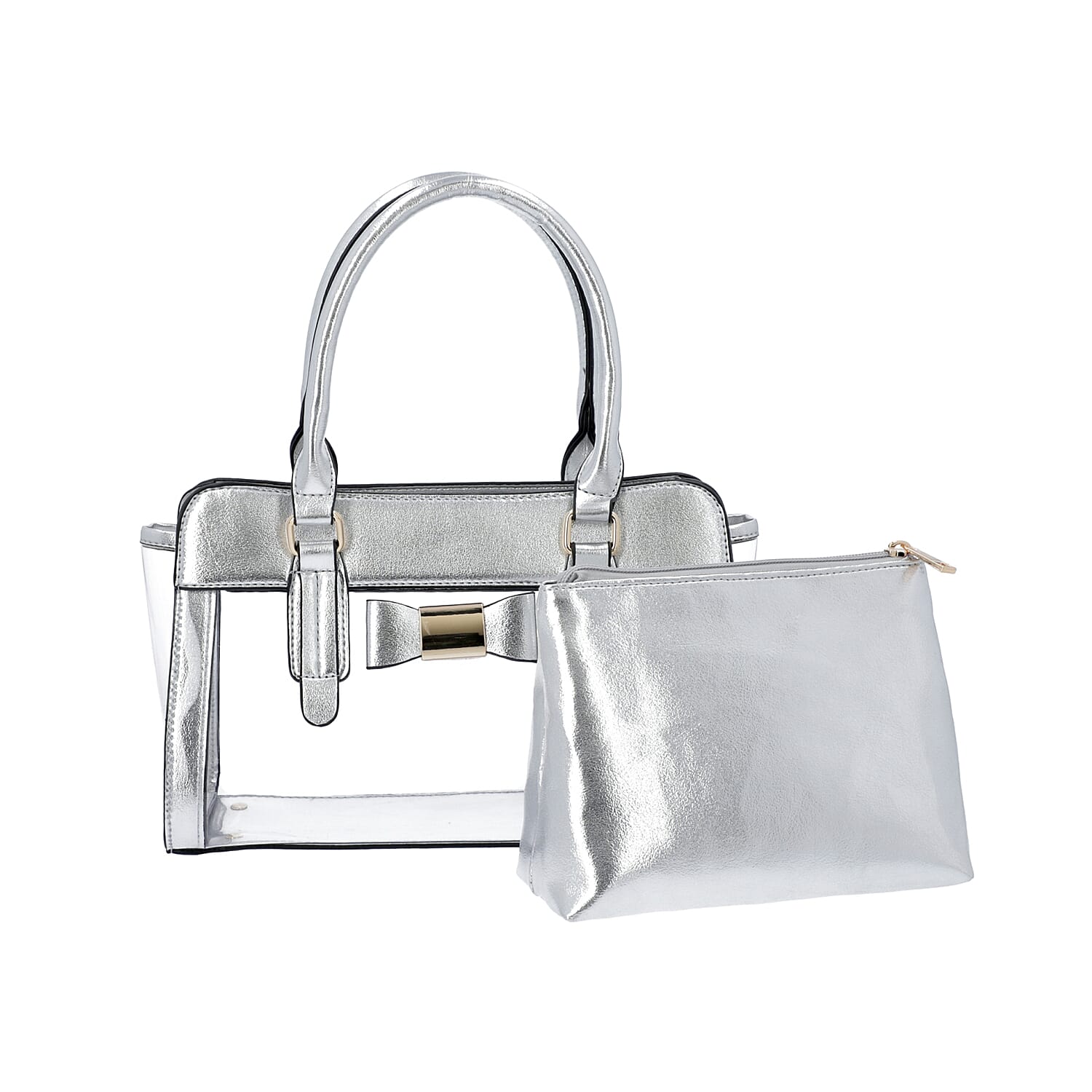 Silver colour clearance bag