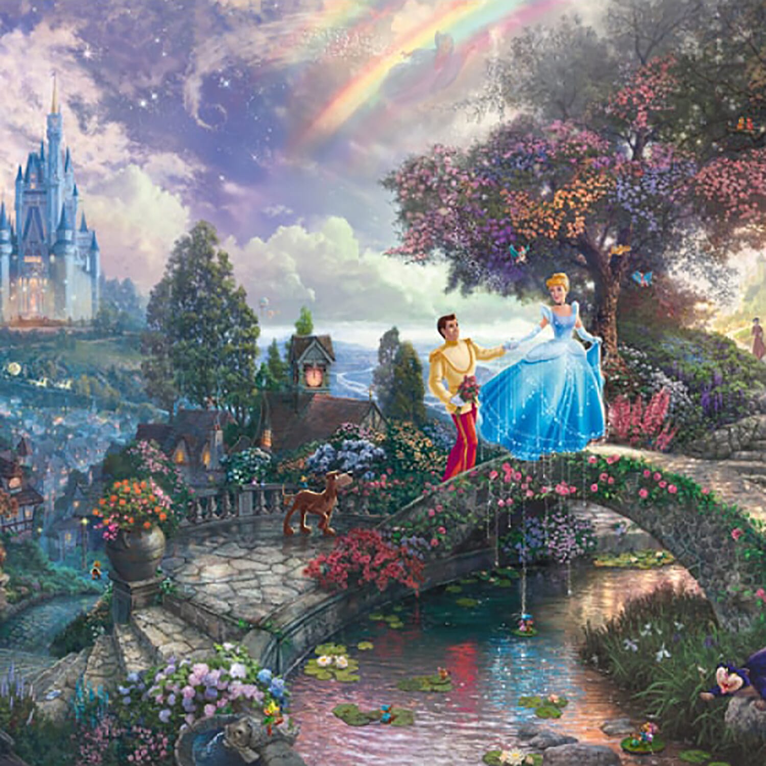 Thomas Kinkade: Disney Cinderella (1000pc)