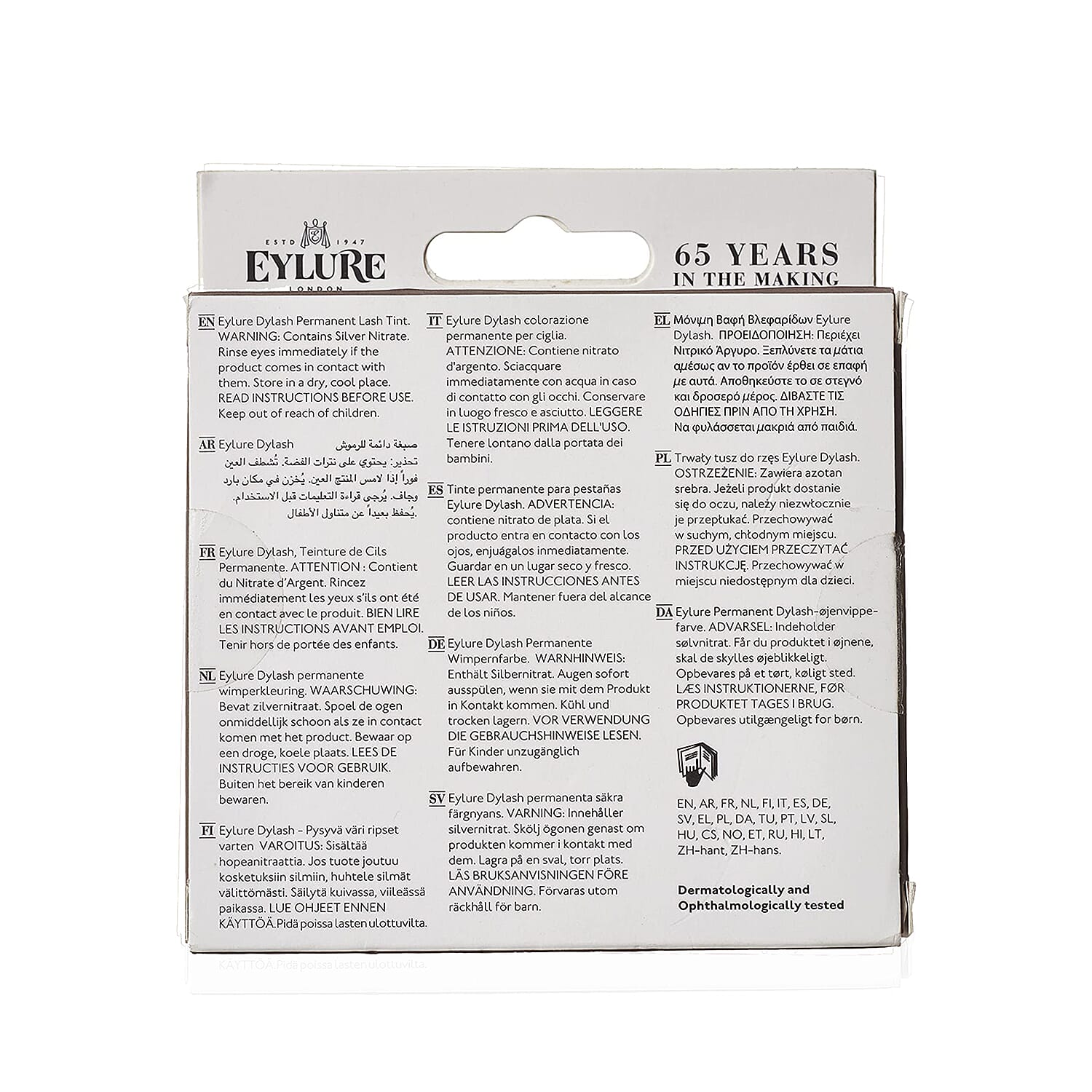 Eylure Pro Lash Dylash (Dye Kit - Activating Gel 3.5ML, Developer Gel 3.5ML) - Black