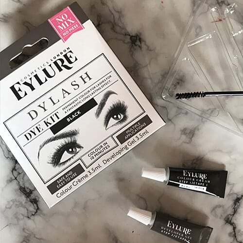 Eylure Pro Lash Dylash (Dye Kit - Activating Gel 3.5ML, Developer Gel 3.5ML) - Black