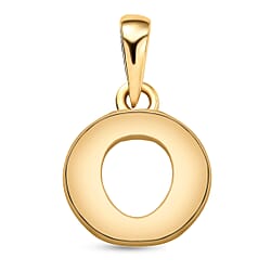 9K Yellow Gold Initial O Pendant