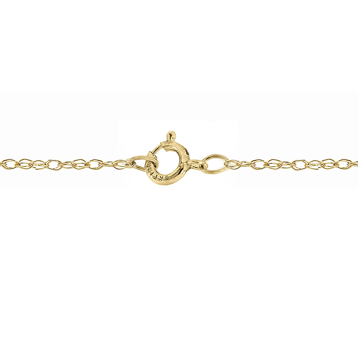 Biggest JCK Vegas Closeout Deal - 9K Yellow Gold Prince of Wales Chain (Size 18) With Spring Ring Clasp