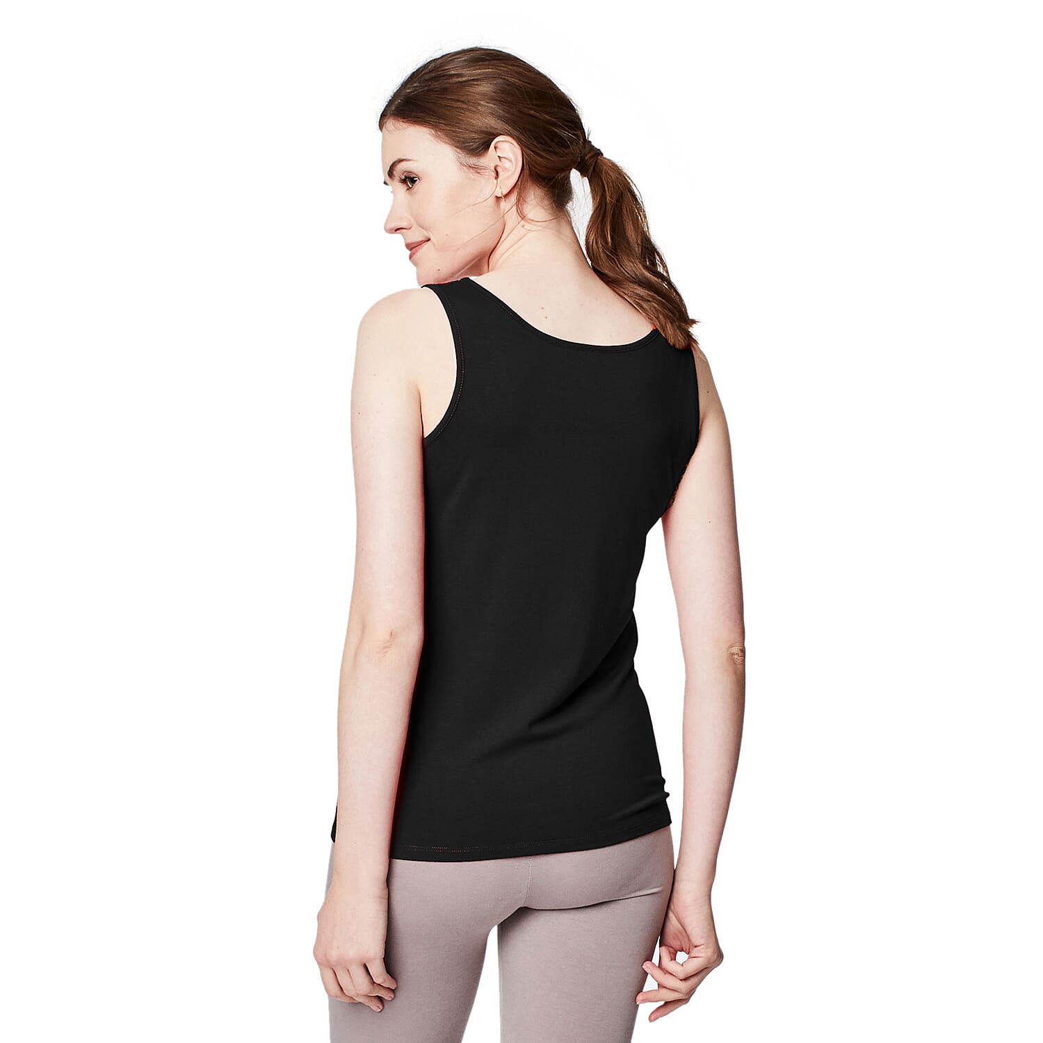 Thought Bamboo Base Layer Singlet (Size 10) - Black