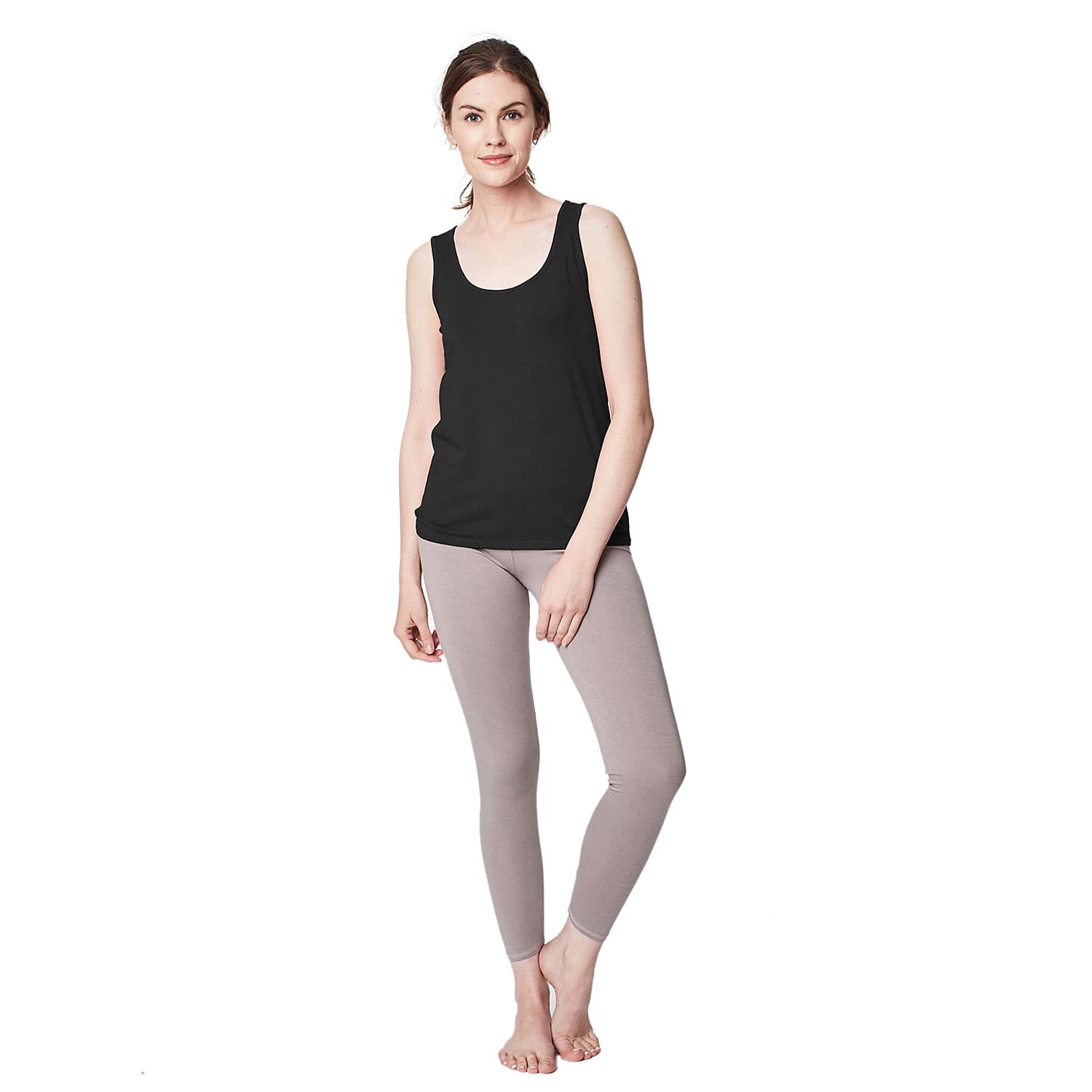 Thought Bamboo Base Layer Singlet (Size 10) - Black