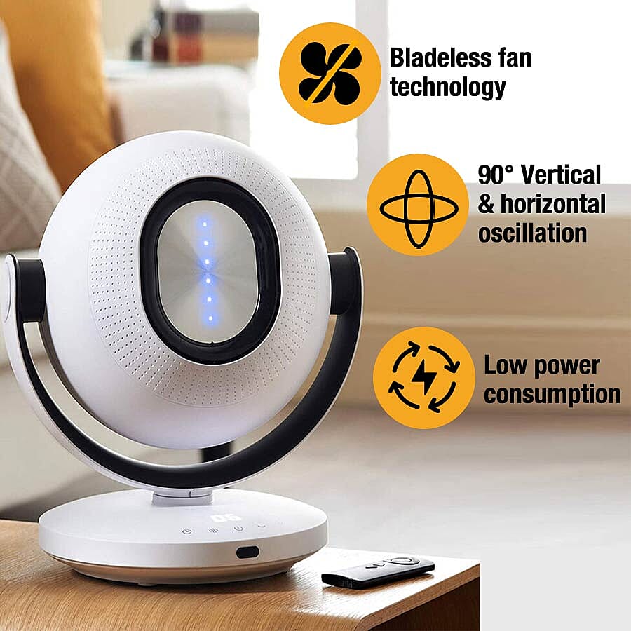 Tors - Olsson Air Pod Bladeless Fan With Remote - White