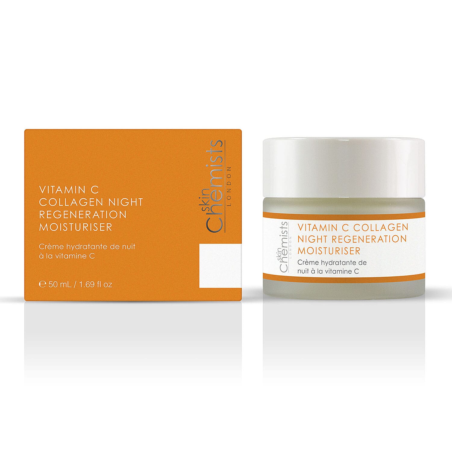 skinChemists: Advanced Vitamin C Collagen Night Regeneration Moisturiser - 50ml