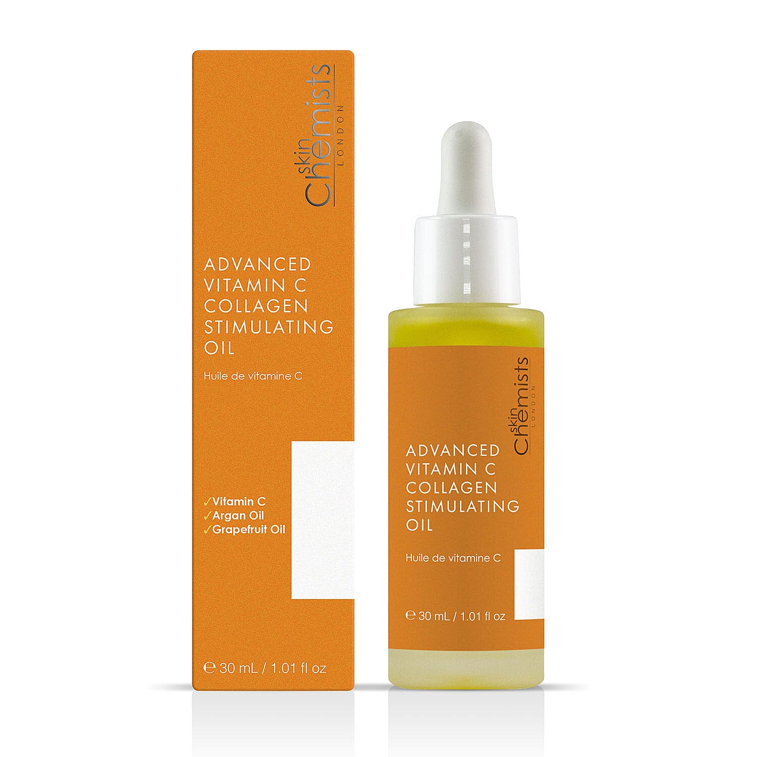 skinChemists: Advanced Vitamin C Collagen Stimulating Oil - 30ml