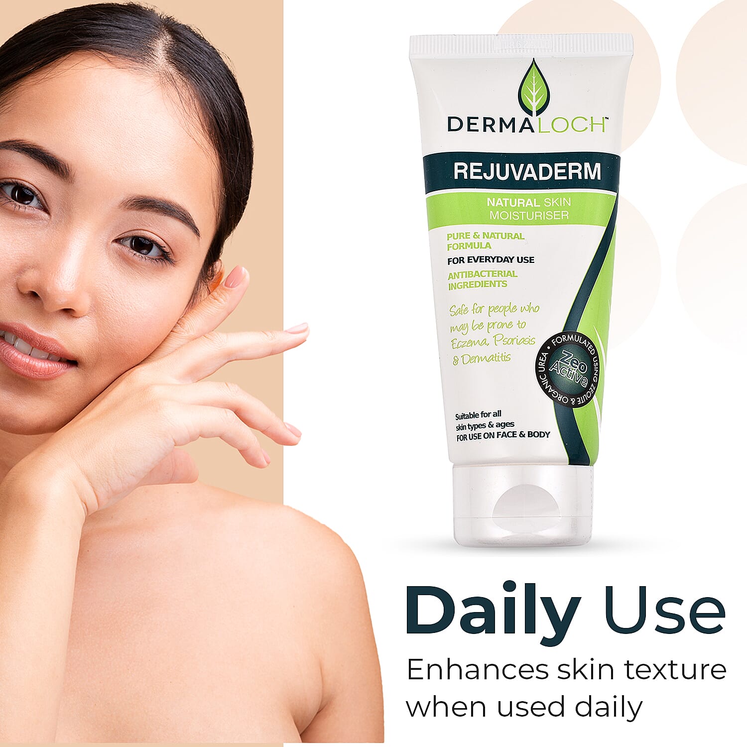 Dermaloch - Natural Skin Moisturiser - 100ml