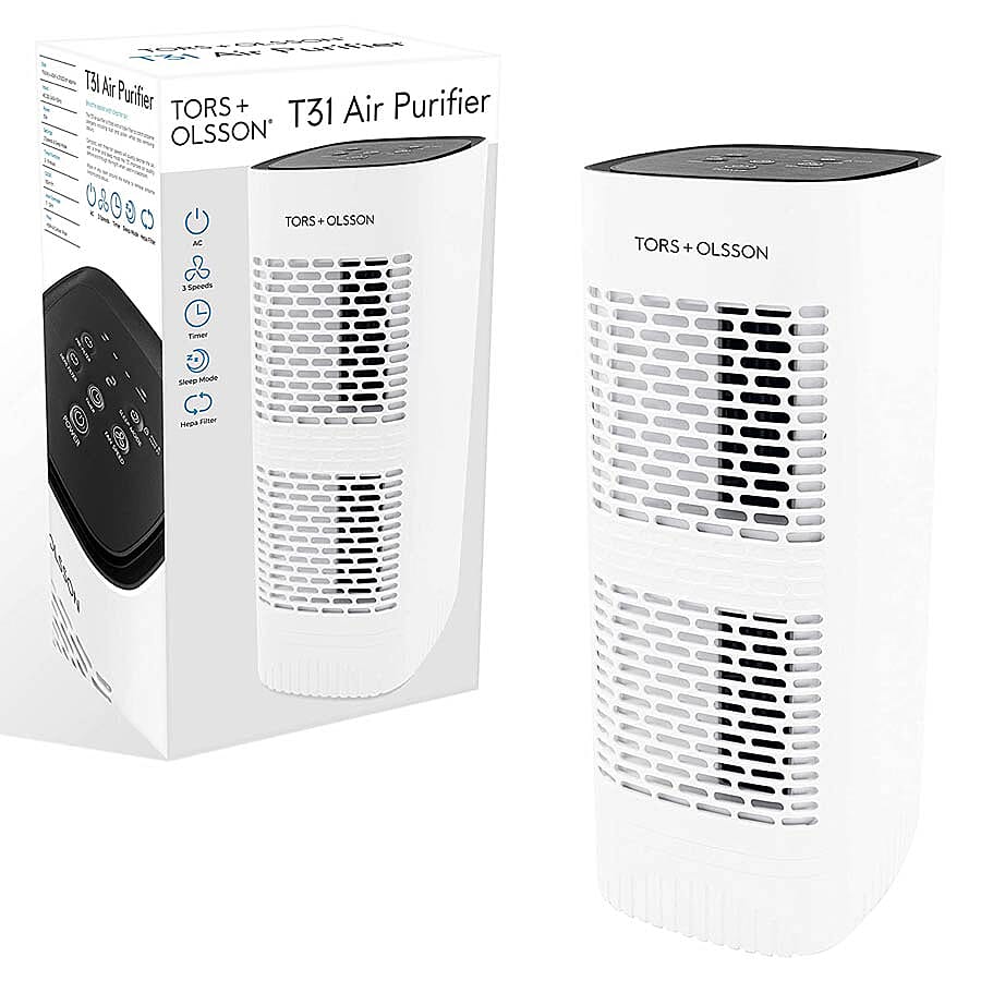 Tors+Olsson T31 Air Purifier With HEPA and Carbon Filter - 17in