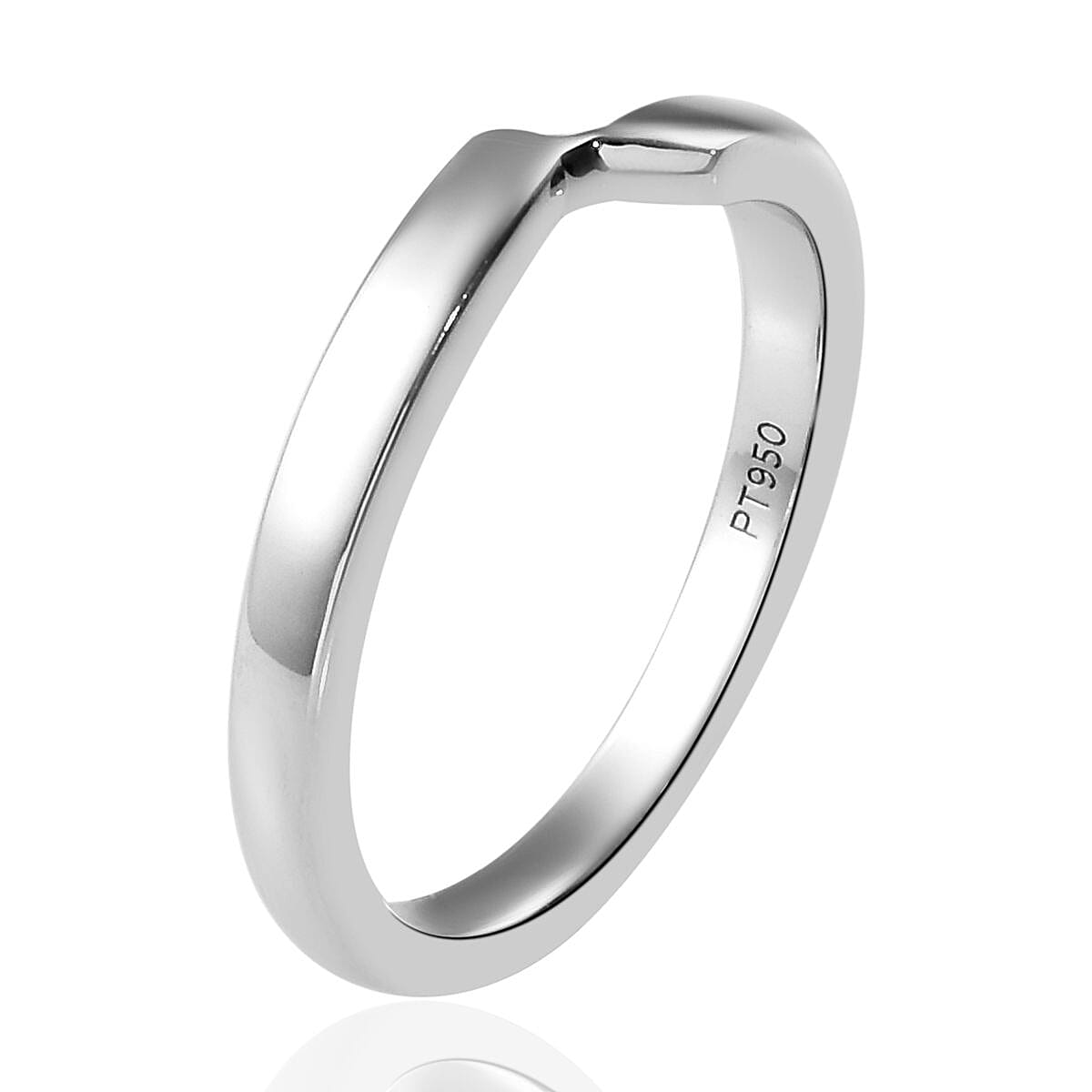 950 Platinum Band Ring