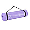 NBR Yoga Mat with Strap (188x61x1.27 Cm) - Purple