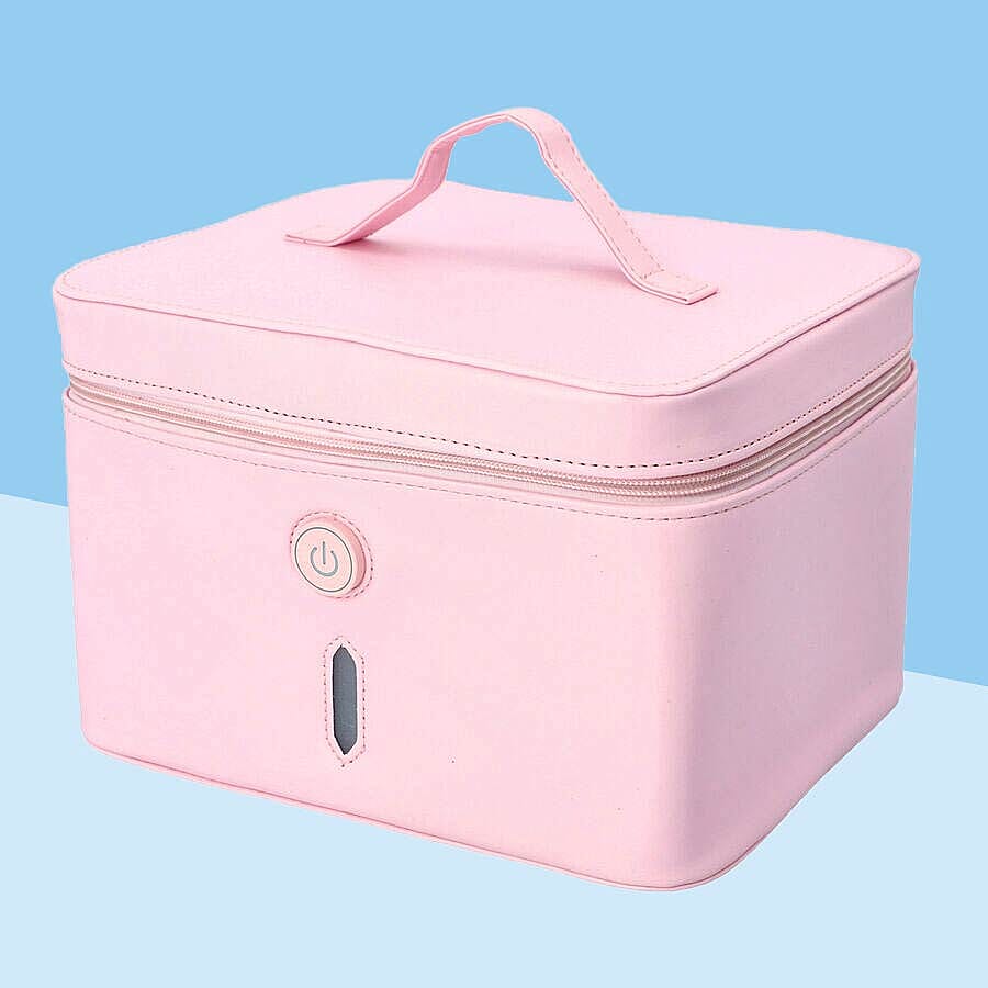 13 LED Portable UV Sterilisation Bag - Pink