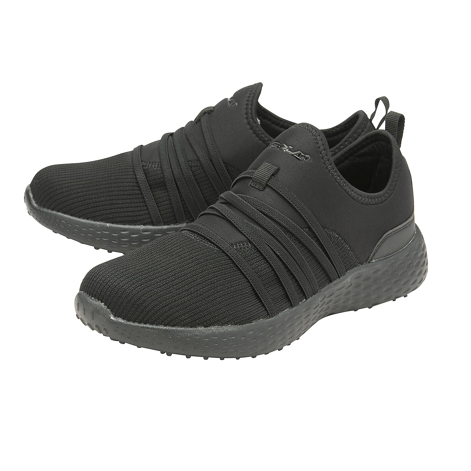 Gola Mira Slip on Trainer (Size 3) - Black