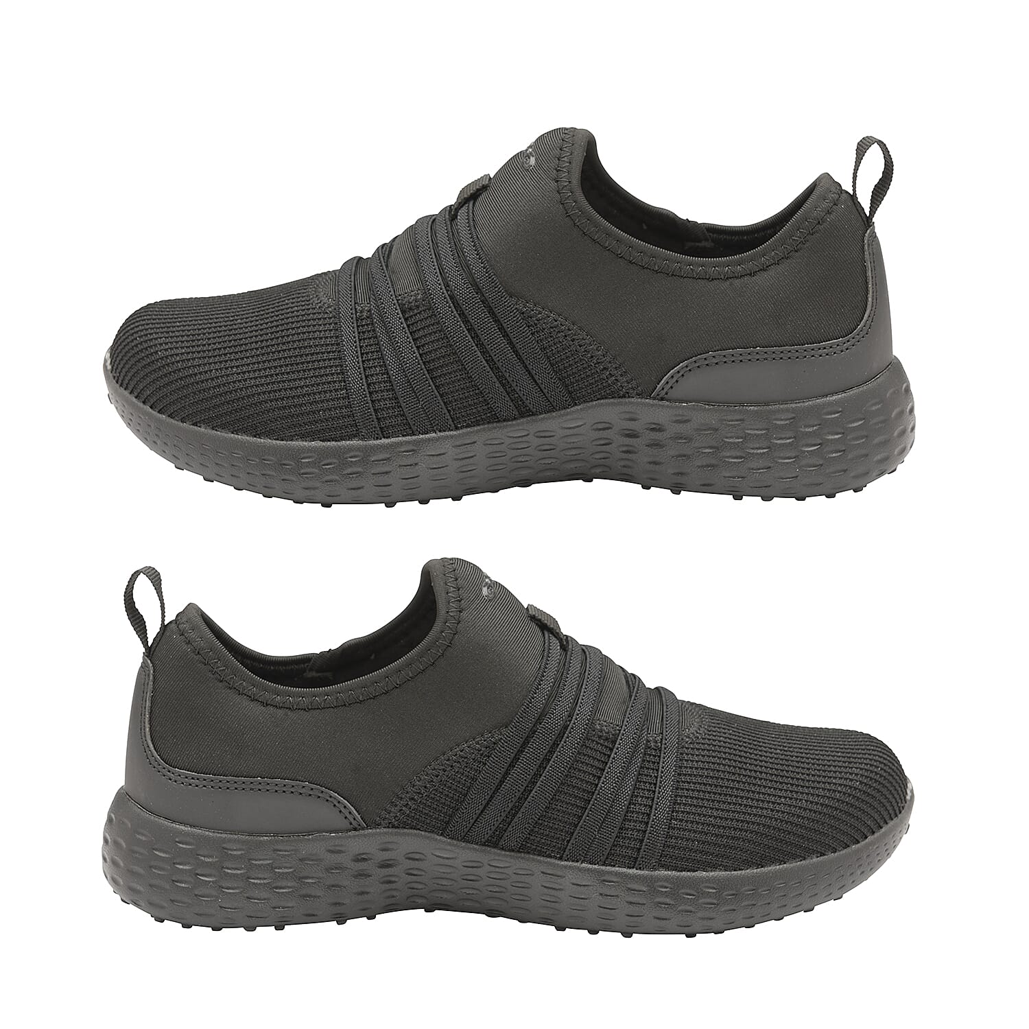 Gola Mira Slip on Trainer (Size 3) - Black