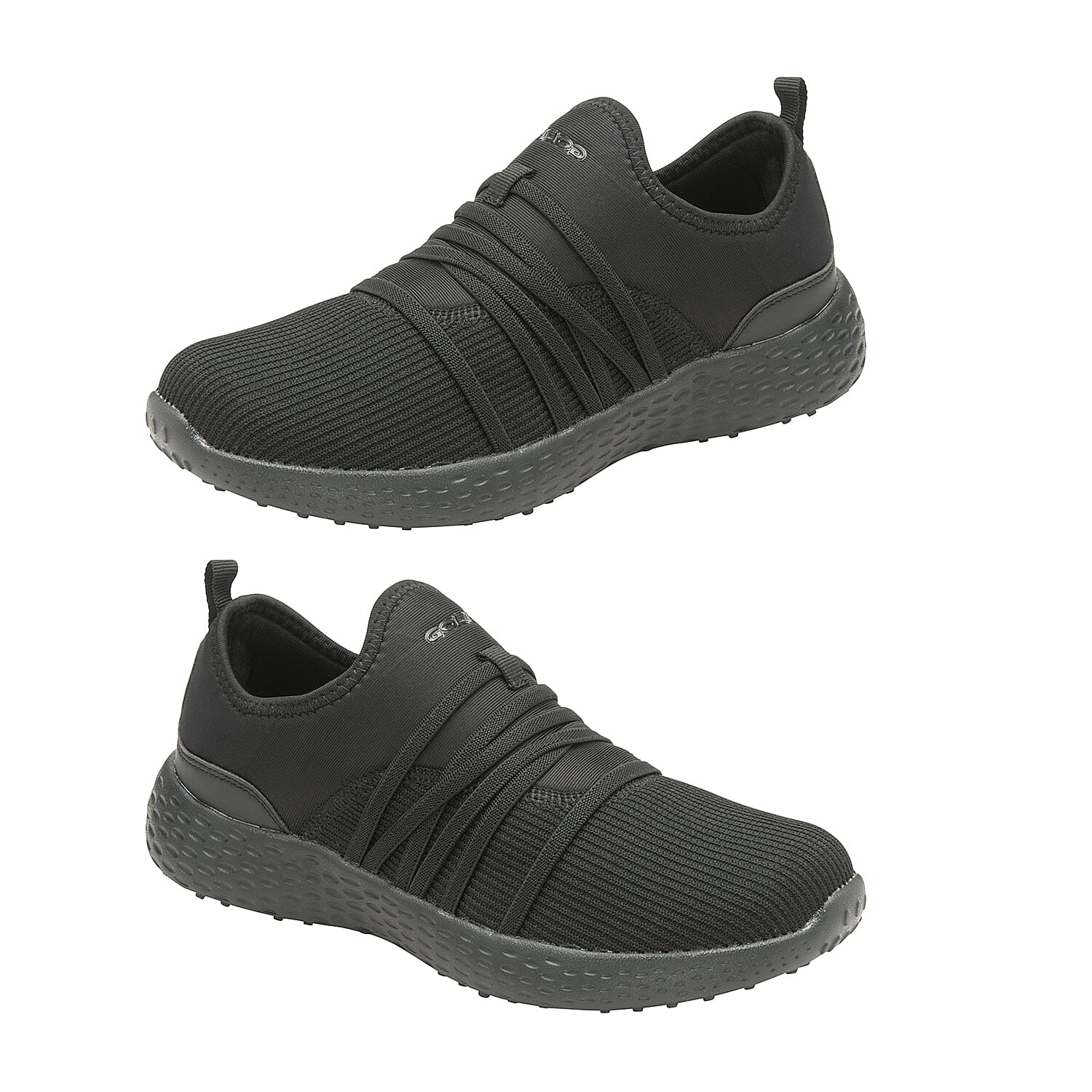 Gola Mira Slip on Trainer (Size 3) - Black