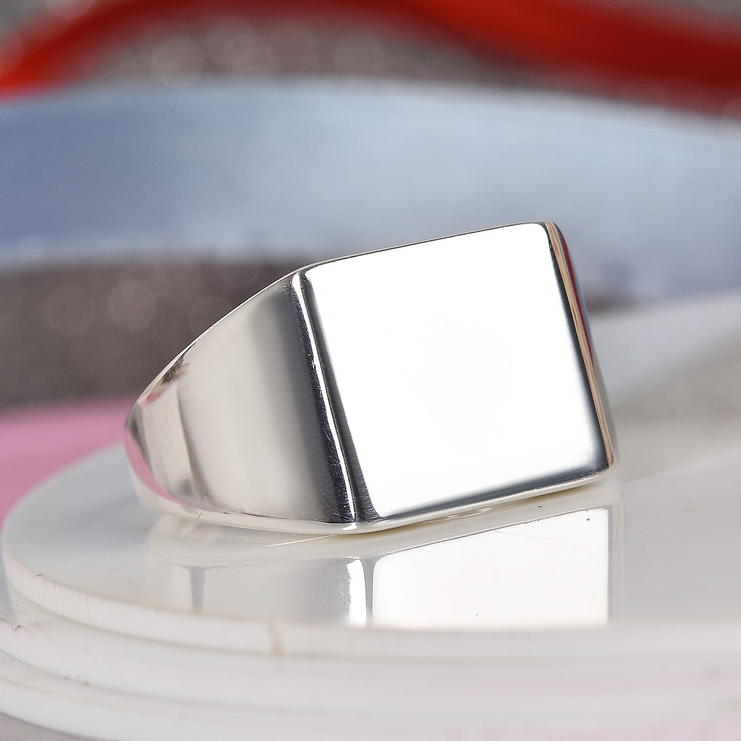 Close Out Deal- High Polished Sterling Silver Signet Ring