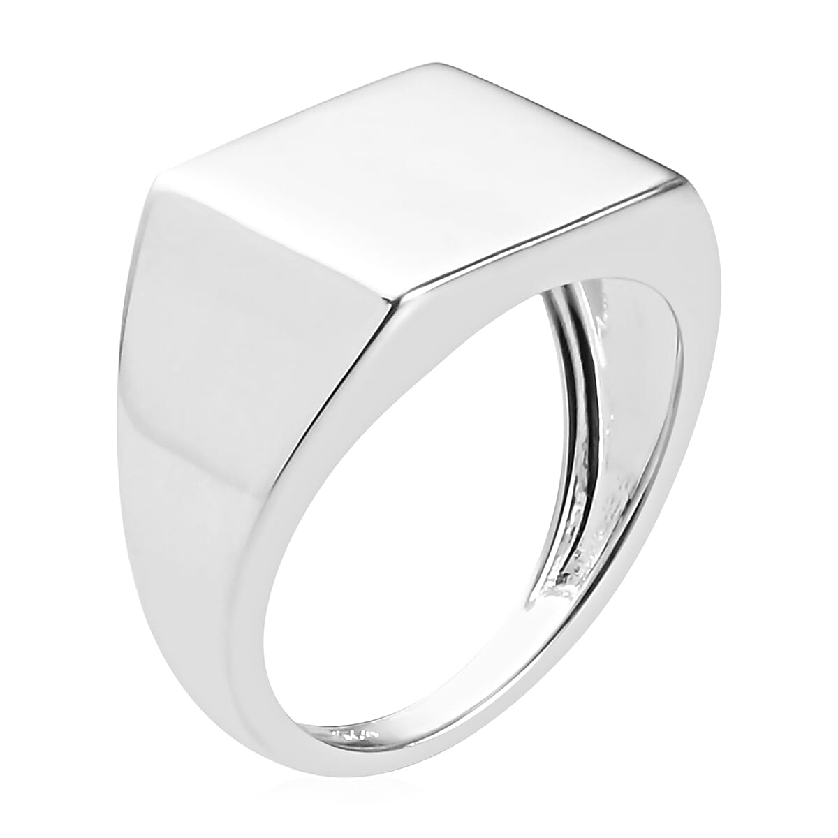 Close Out Deal- High Polished Sterling Silver Signet Ring