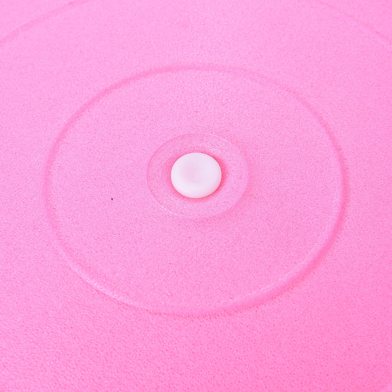 65cm Exercise Yoga Balance Ball - Pink - puncture proof with foot pump