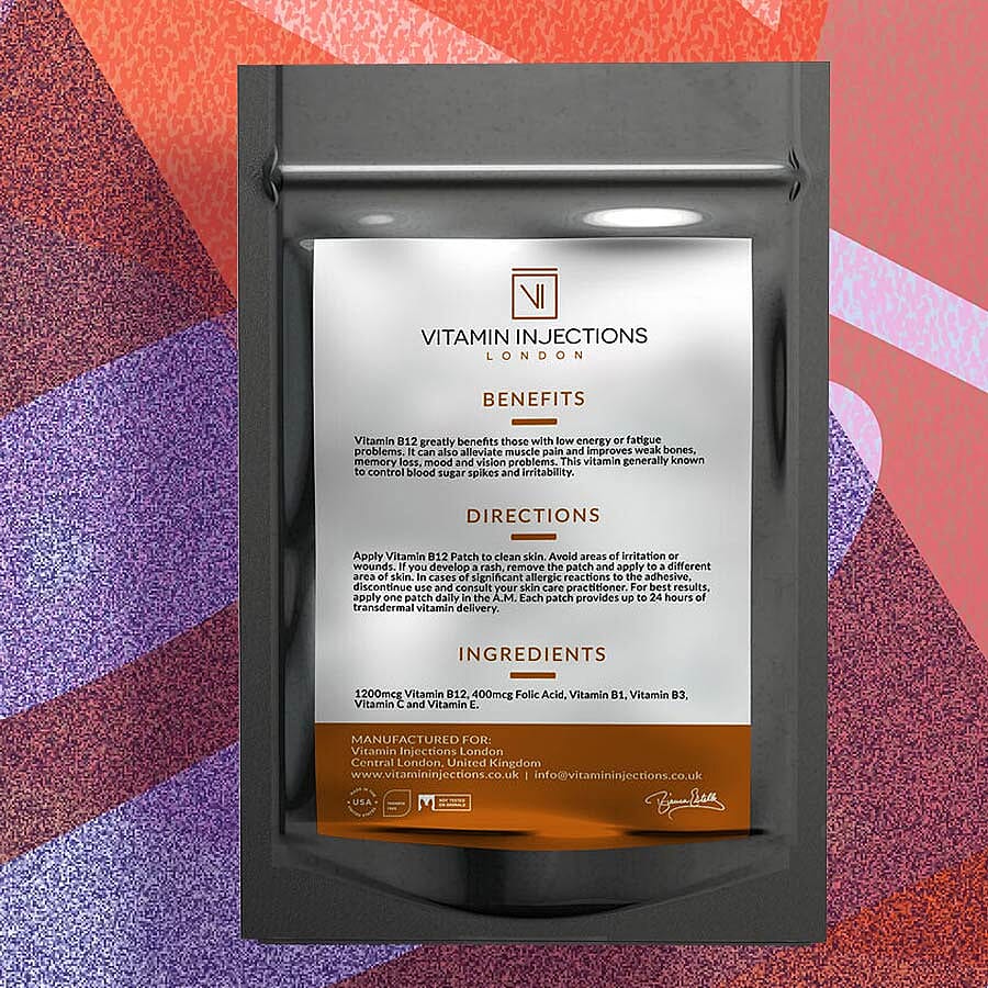 Vitamin Patches - B12 (32 Patches)