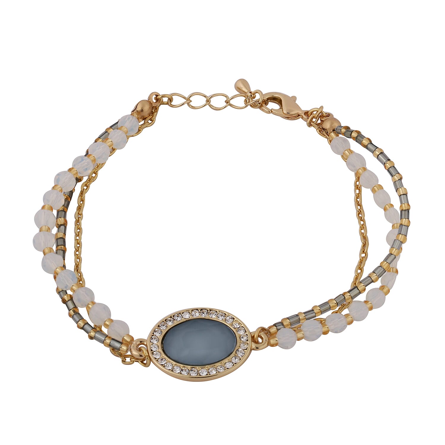 Designer Close Out- Czech Crystal & Glass Bracelet