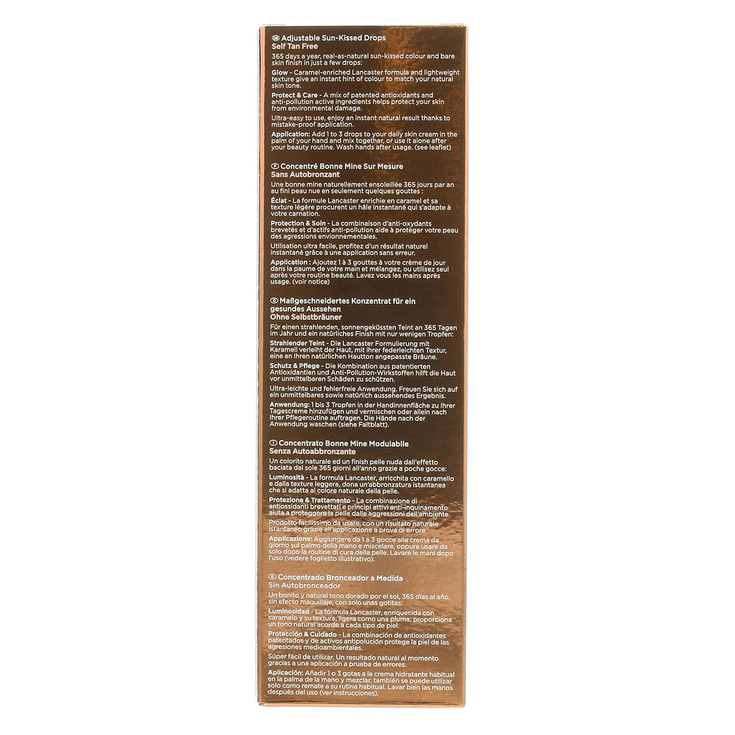 Lancaster: Adjustable Sun-kissed Drops 365 - 20ml